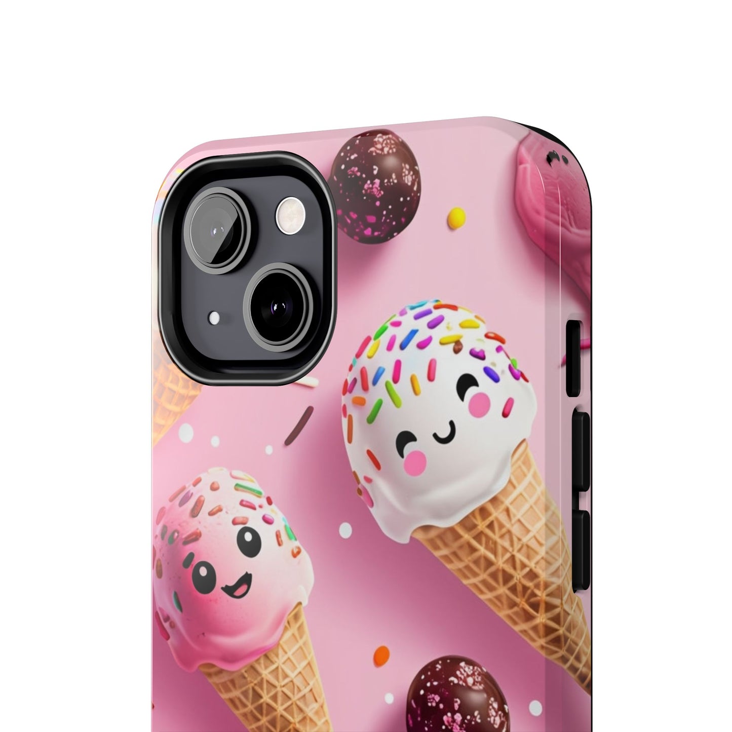 Tough Phone Cases Cute Ice Cream Design
