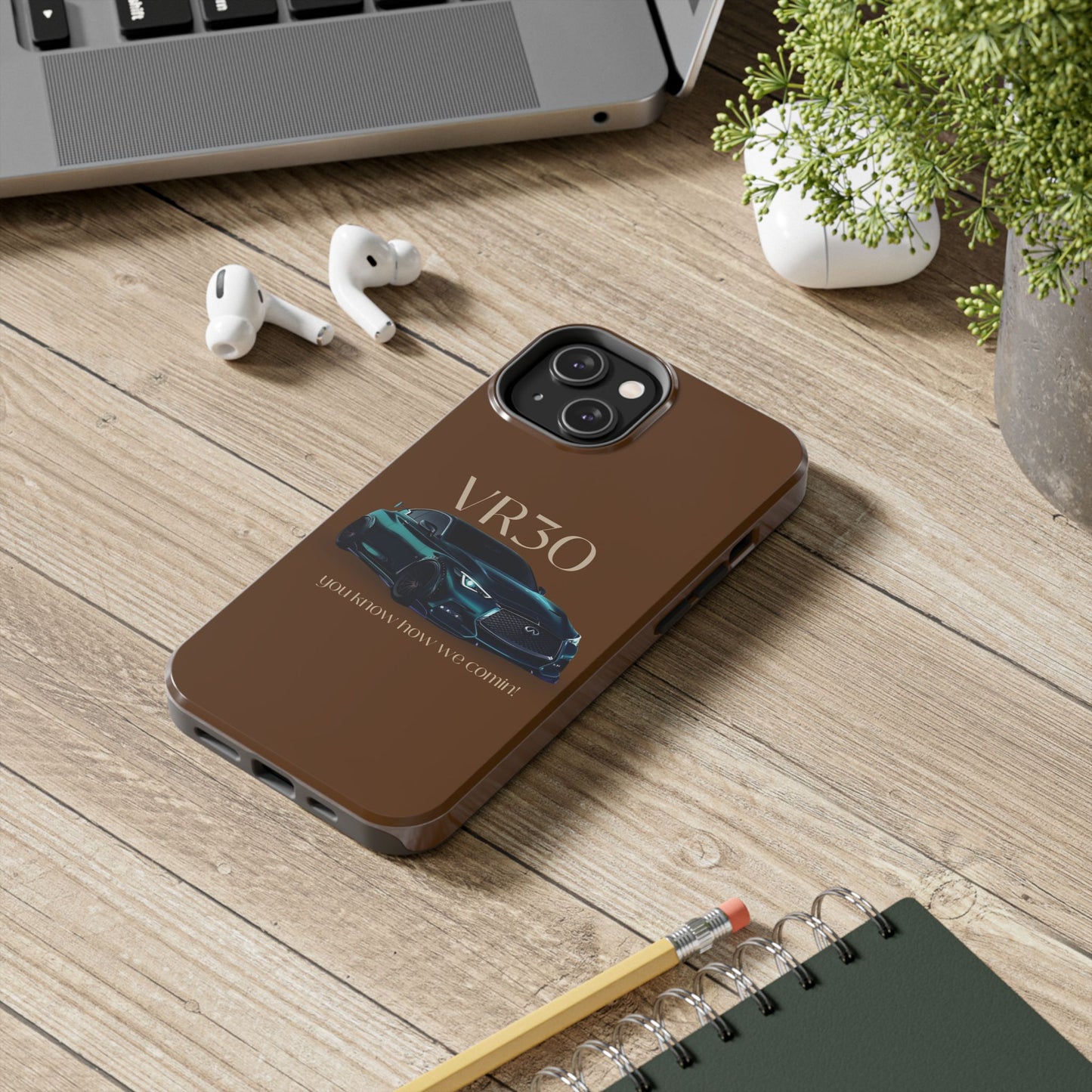 VR30 Sports Car Tough Phone Case - Stylish and Durable Protection for Car Enthusiasts