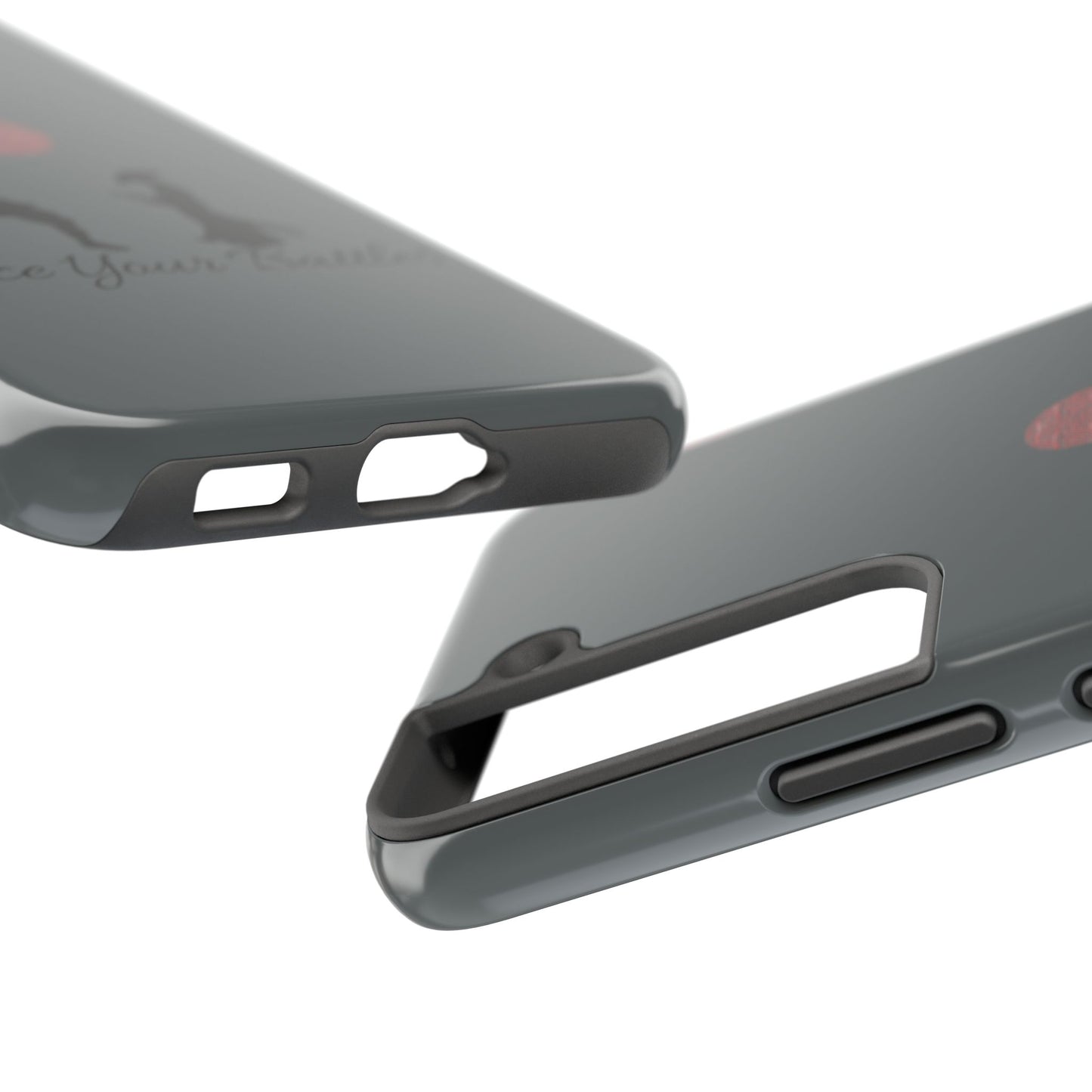Phone case- Face Your Battles Tough Phone Case - Durable Protection