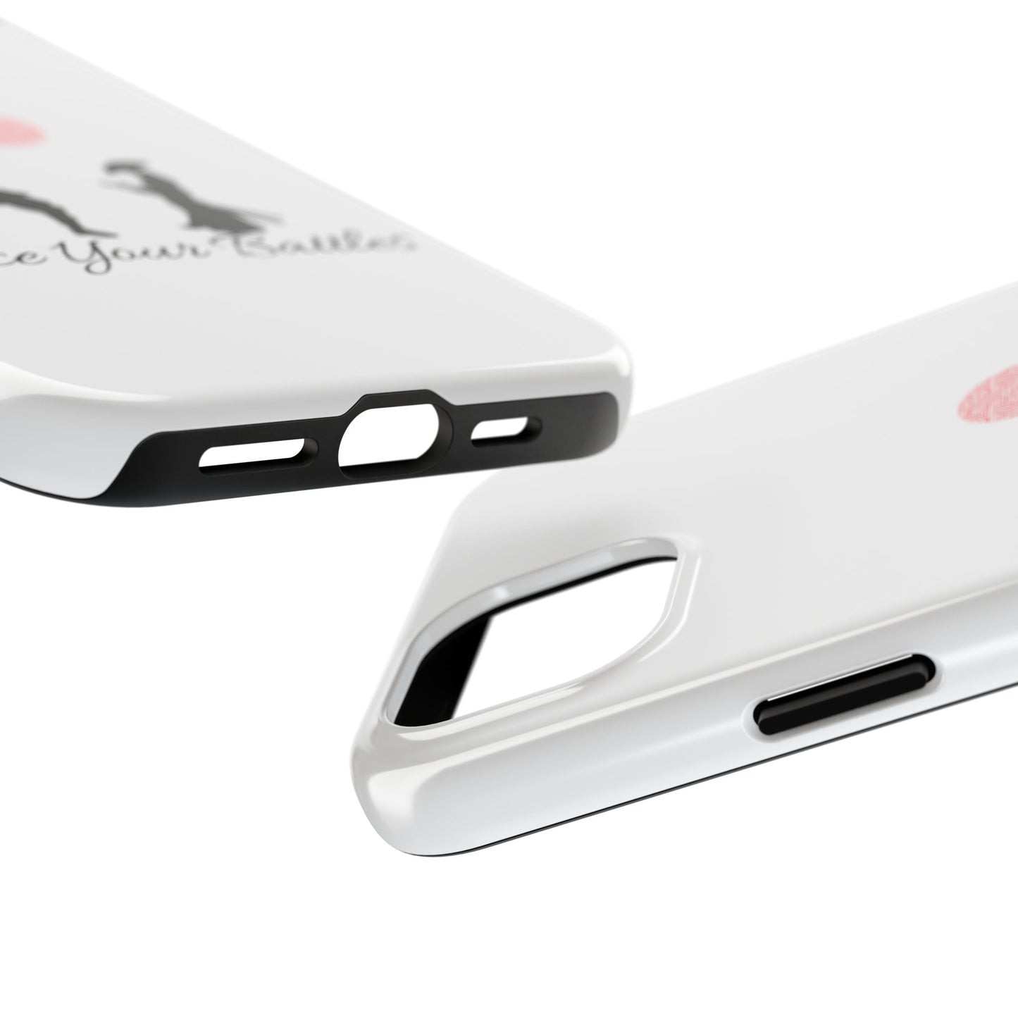 Phone case- Face Your Battles Tough Phone Case - Durable Protection