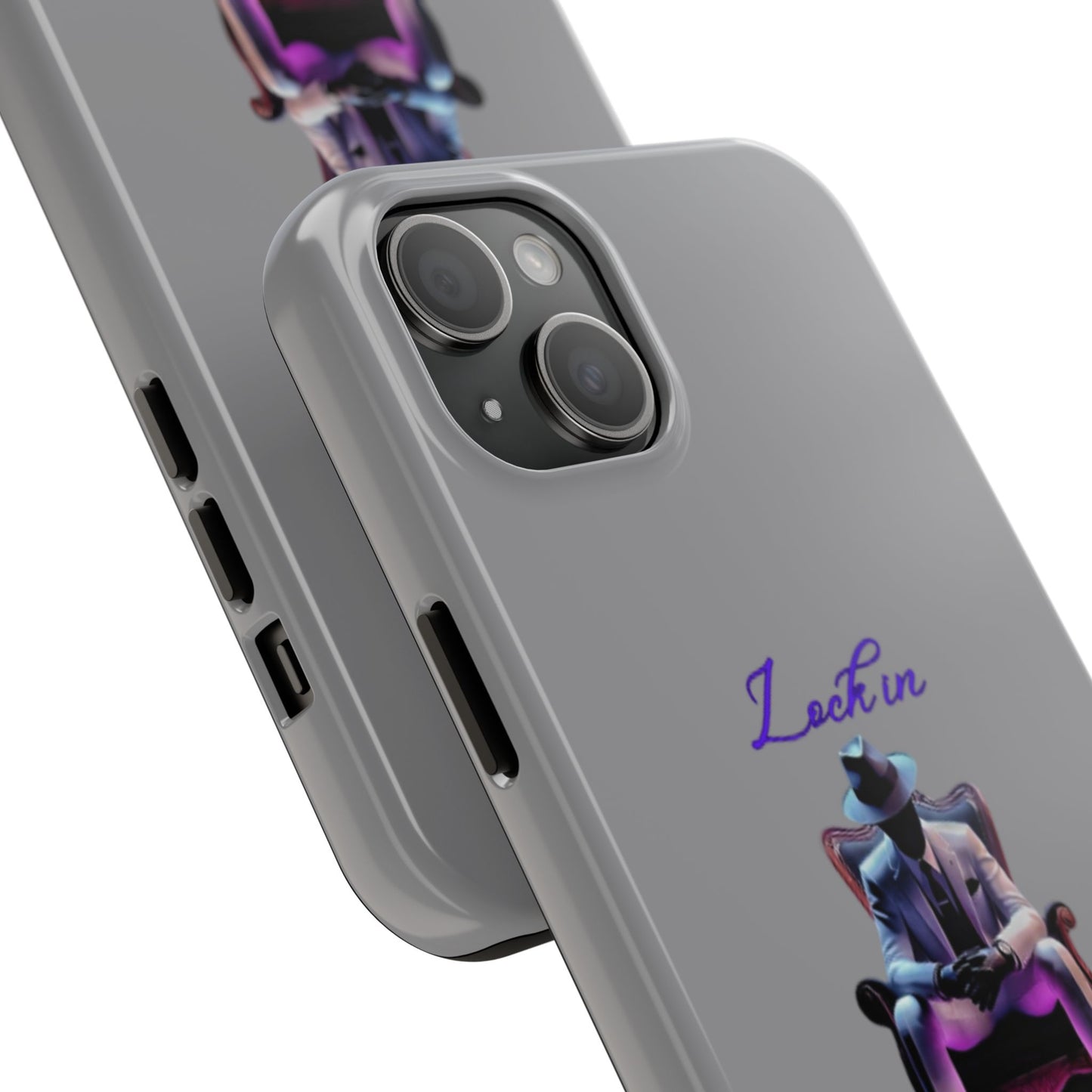 Phone case- Lock In, Stay Disciplined Tough Phone Case - Durable Protection