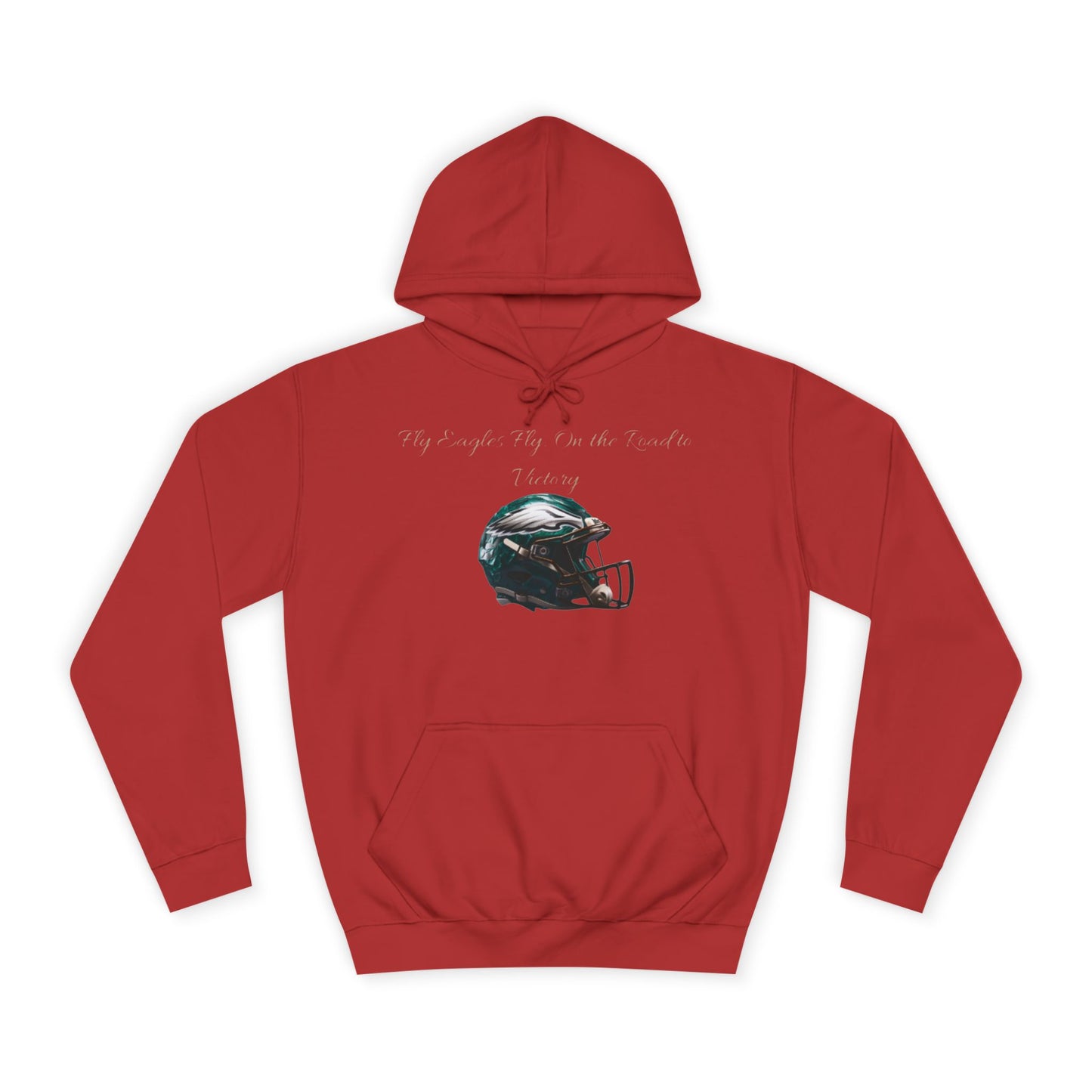 Midnight Green NFL Philadelphia Eagles Hoodie for Men & Women – "Fly Eagles, Fly" Game Day Sweatshirt with Drawstrings & Kangaroo Pocket