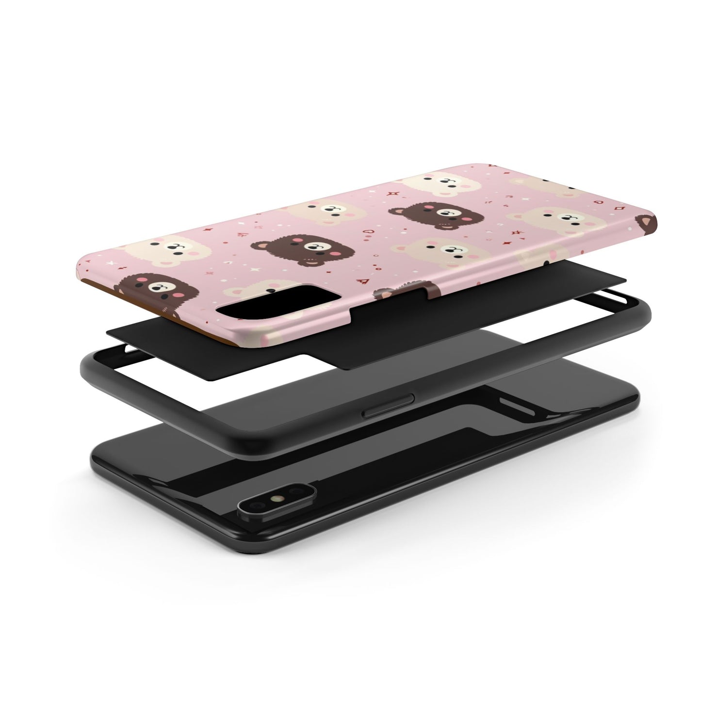 Tough Phone Cases- Cute Bears