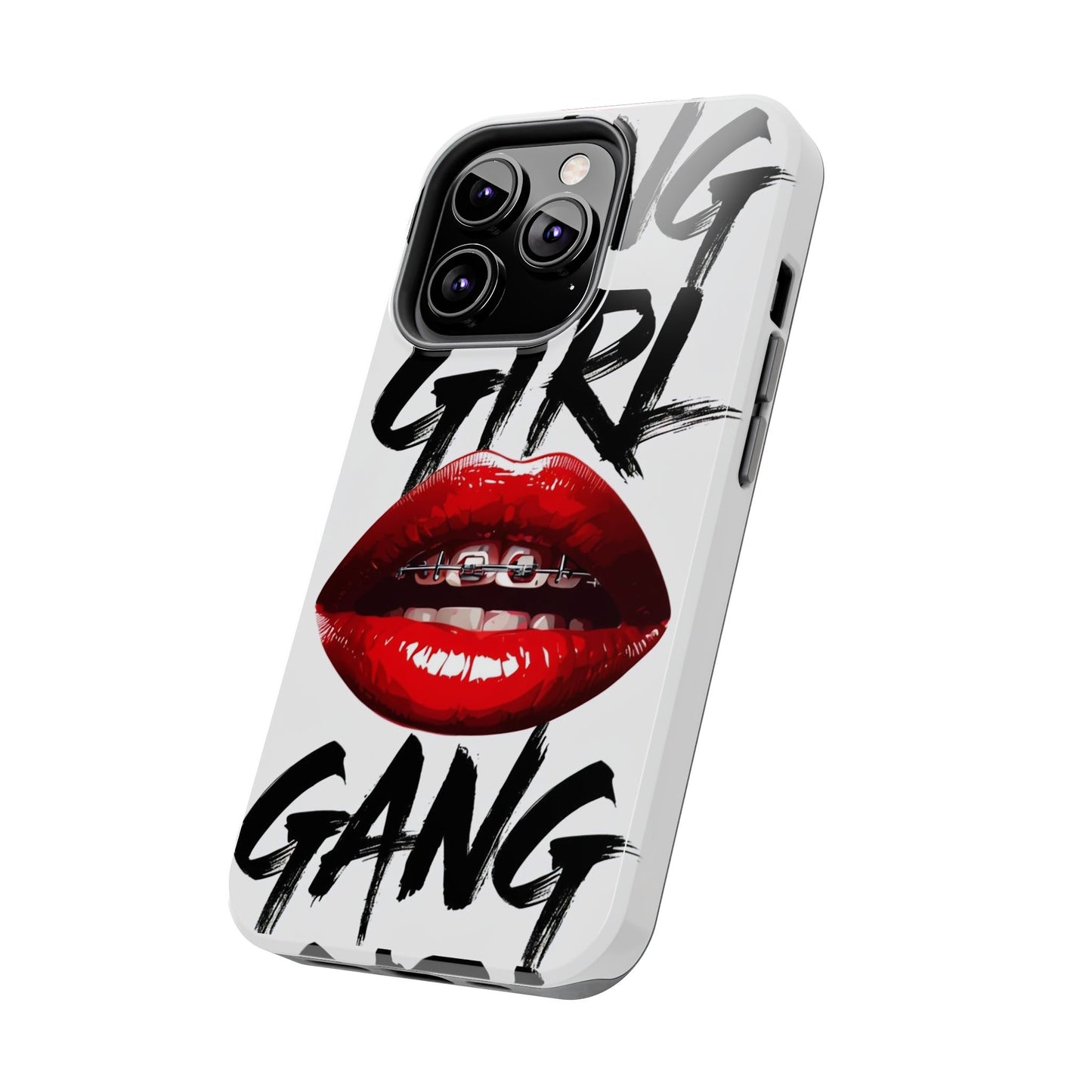 Bold 'Girl Gang' Tough Phone Case – Protective and Stylish Accessory for Trendsetters