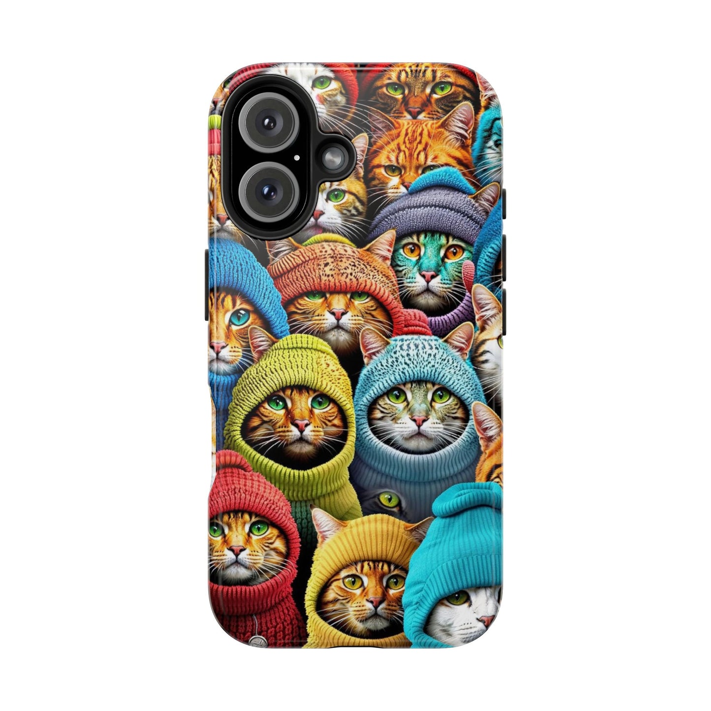 "Cool Cats Tough Phone Case – Stylish & Durable Protective Cover for iPhone & Android"