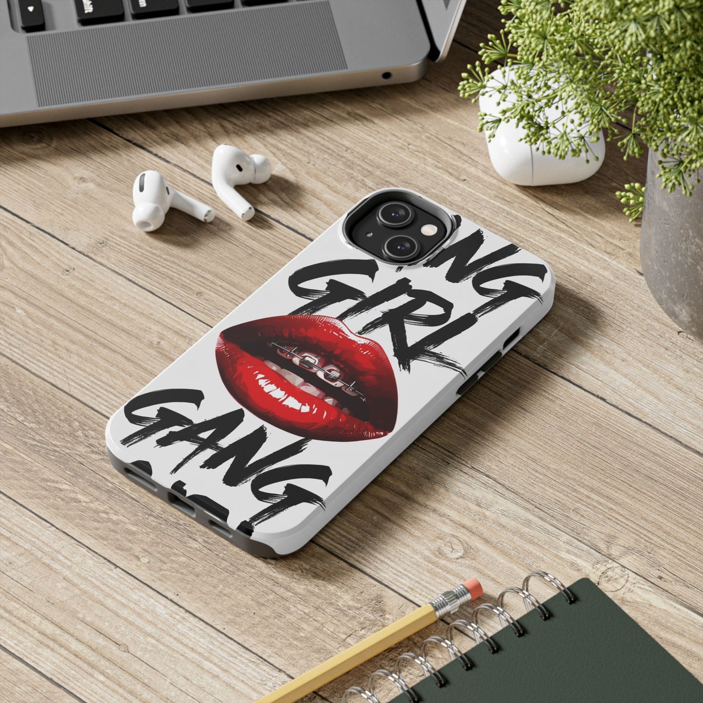 Bold 'Girl Gang' Tough Phone Case – Protective and Stylish Accessory for Trendsetters