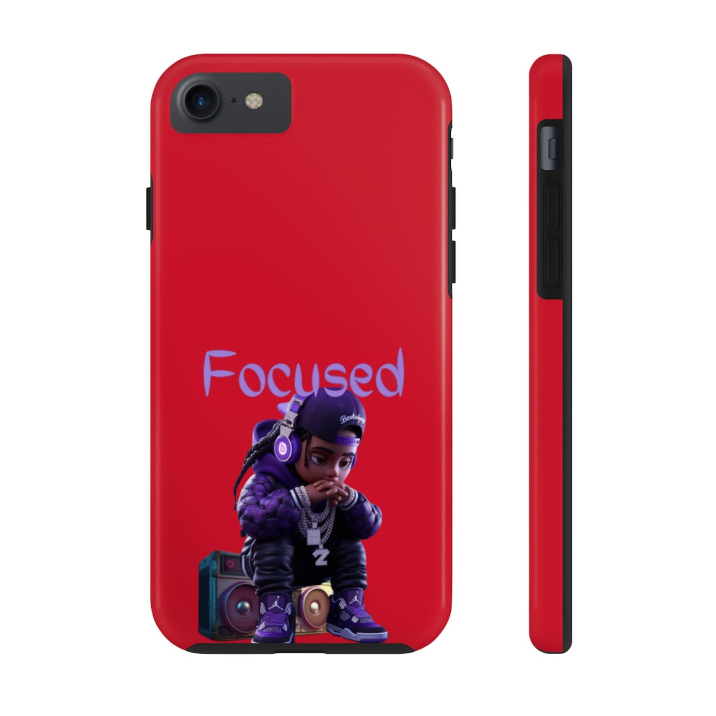 Phone Case- Focused Tough Case- Durable Protection