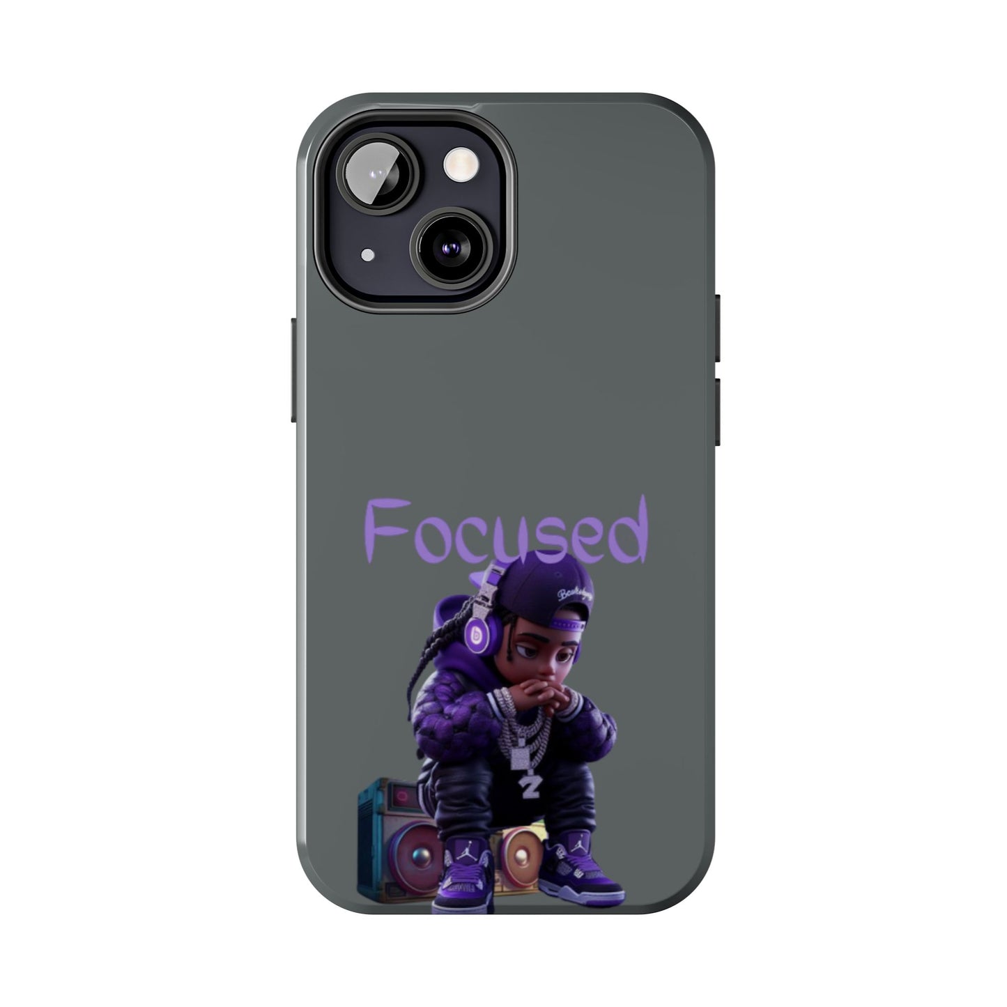 Phone Case- Focused Tough Case- Durable Protection
