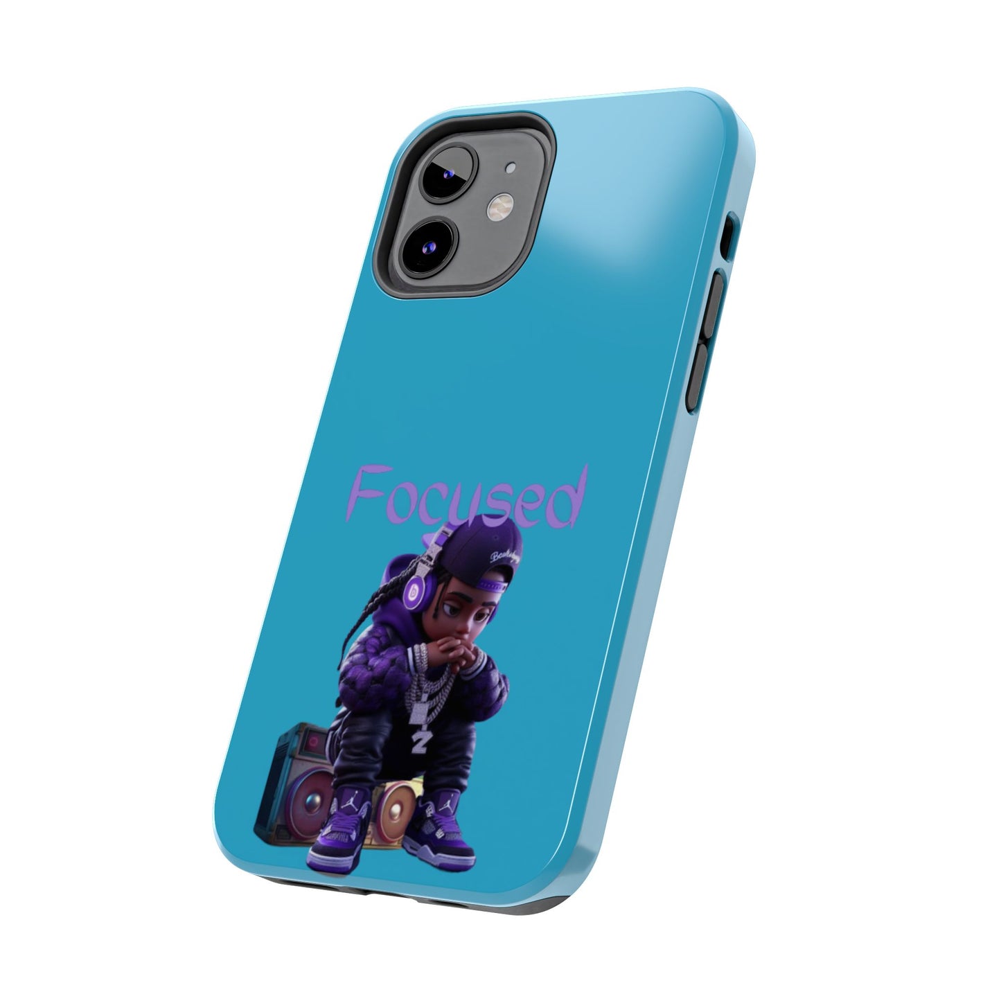Phone Case- Focused Tough Case- Durable Protection