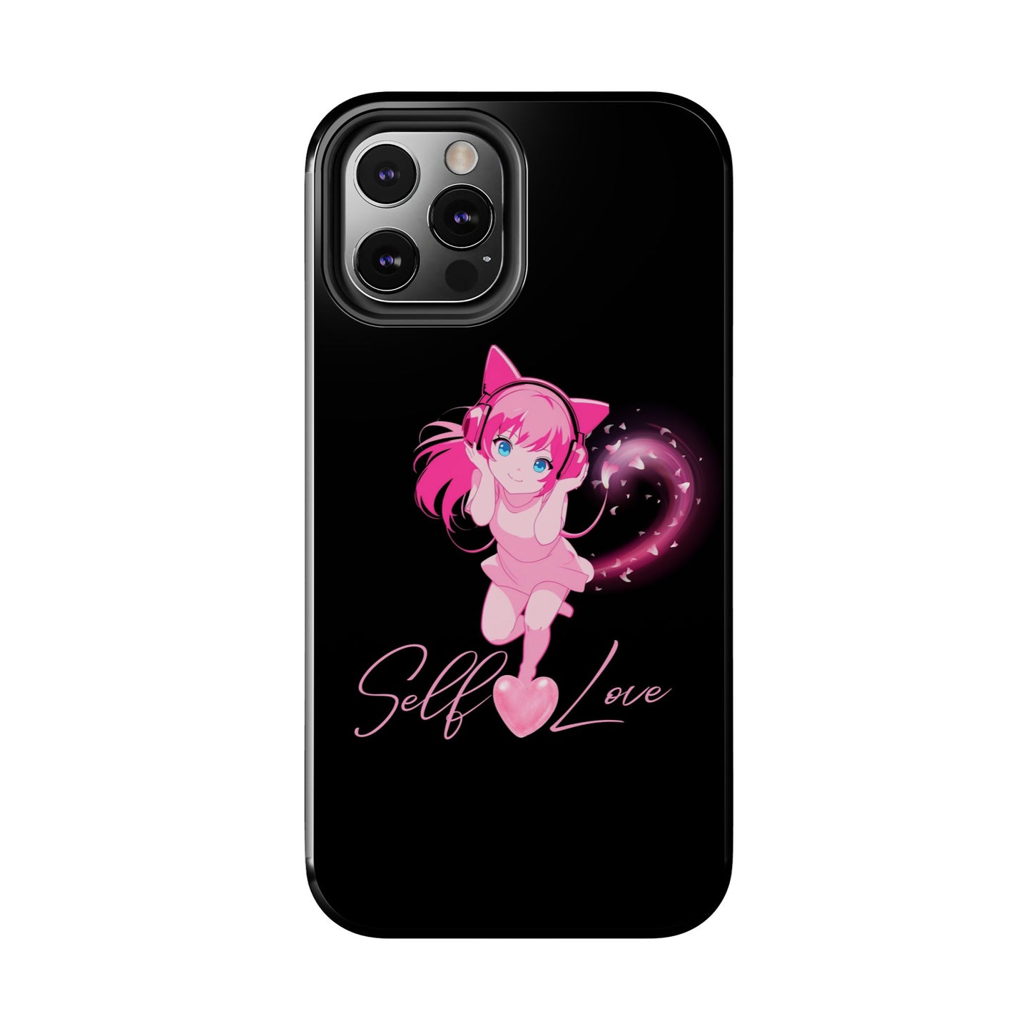 Self Love Tough Phone Case for Anime Lovers