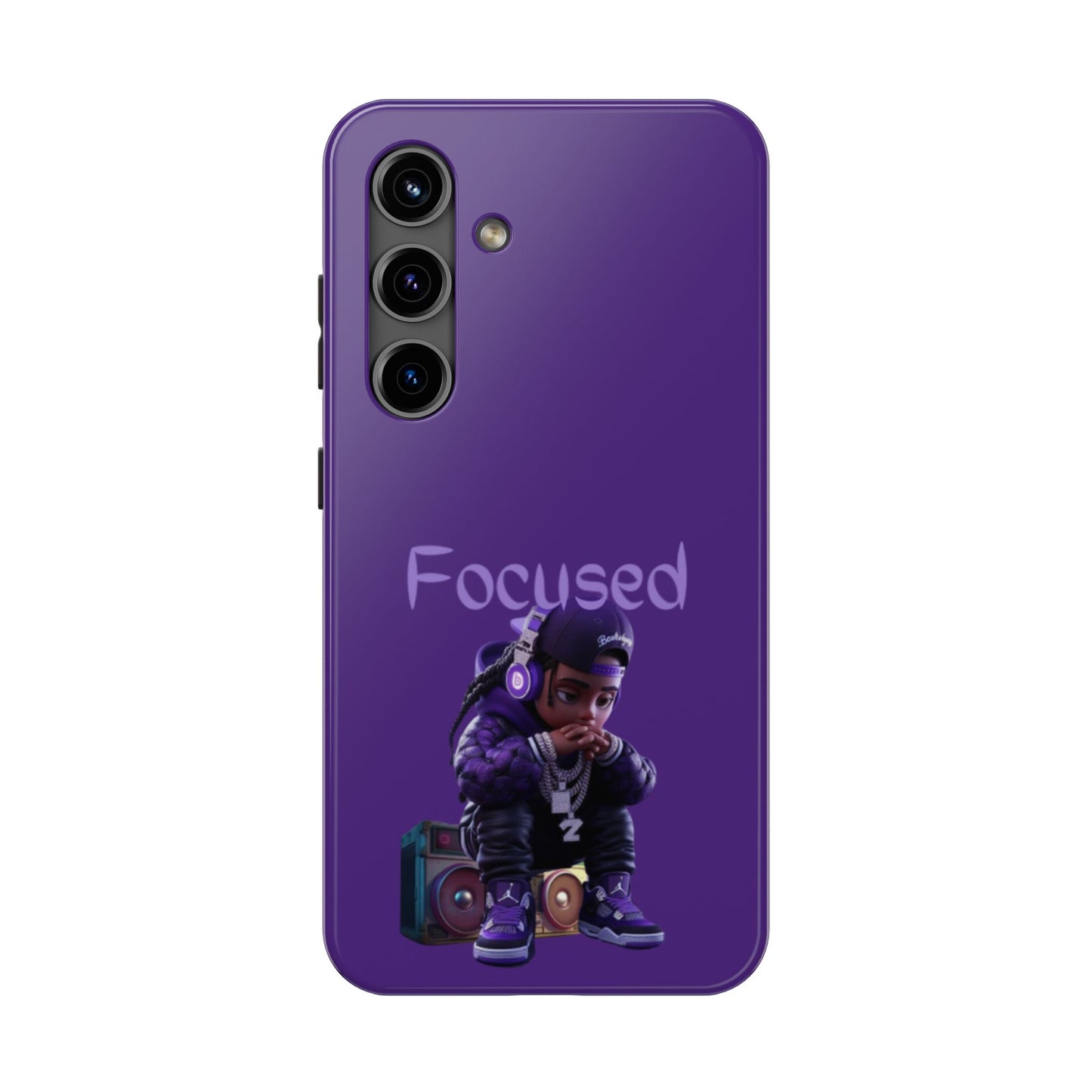 Phone Case- Focused Tough Case- Durable Protection
