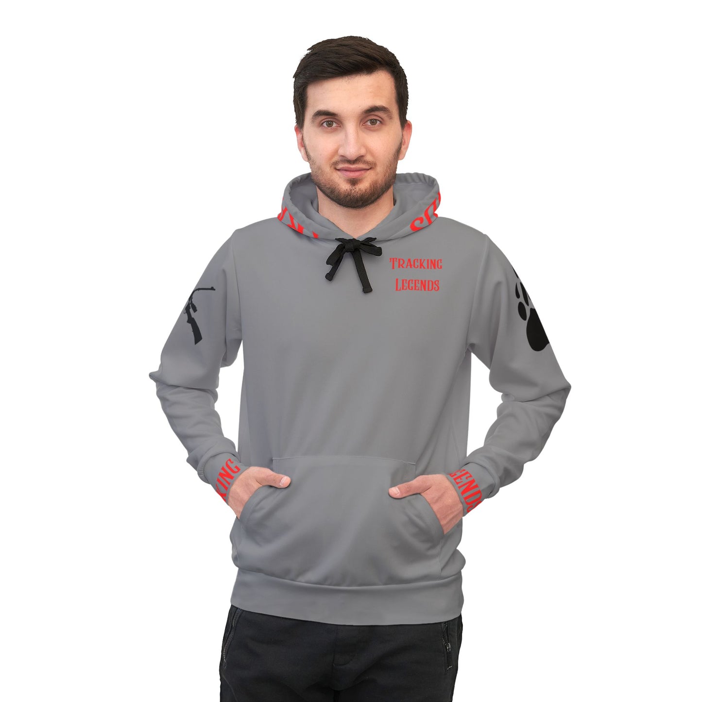 "Tracking Legends Athletic Hoodie – The Perfect Hunting & Outdoor Adventure Gear for Men or Women"