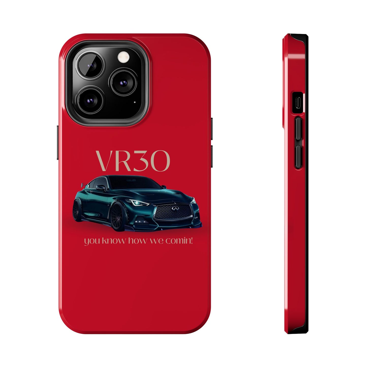 VR30 Sports Car Tough Phone Case - Stylish and Durable Protection for Car Enthusiasts