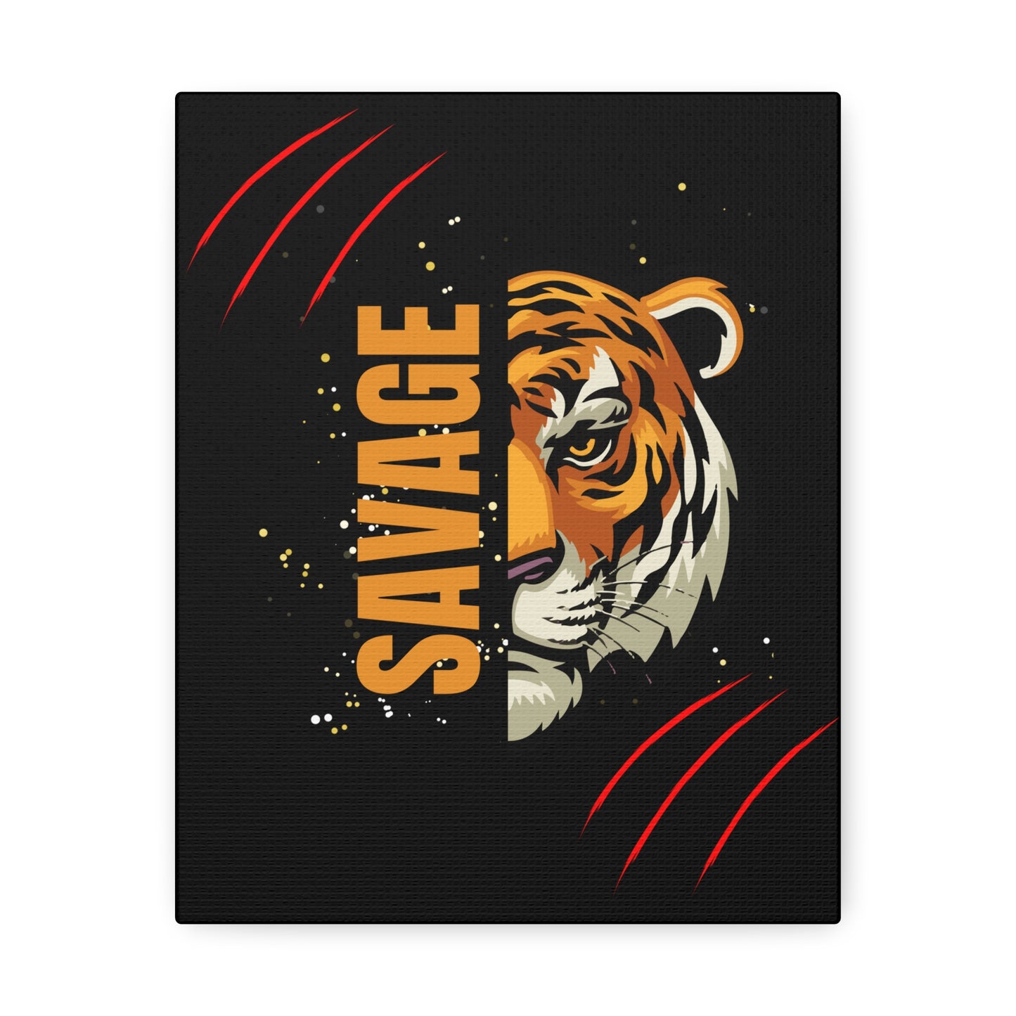 π
Savage Tiger Stretched Canvas Art β Fierce Wildlife Decor for Bold & Fearless Spaces