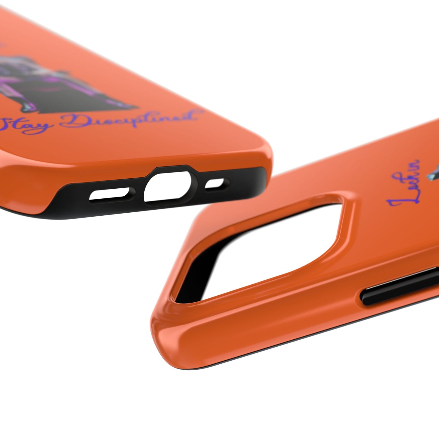 Phone case- Lock In, Stay discipline Tough Phone Case - Durable Protection