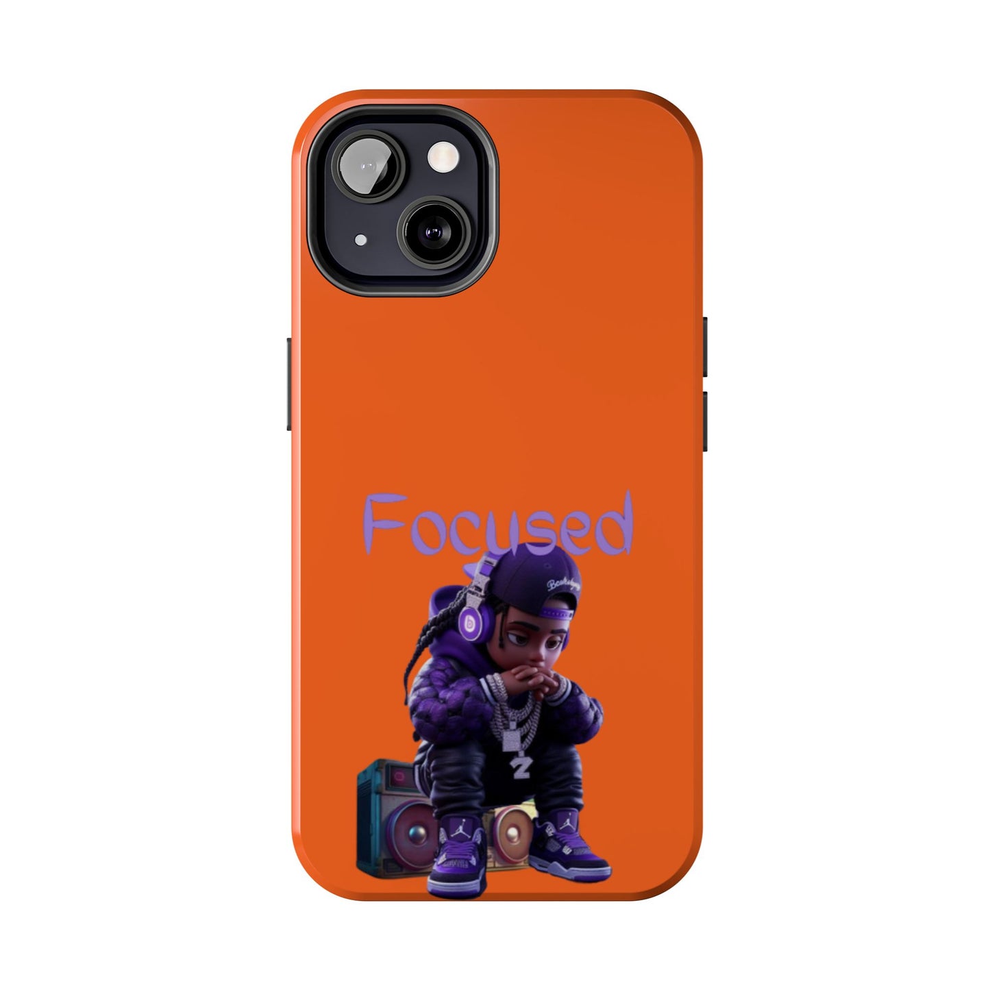 Phone Case- Focused Tough Case- Durable Protection