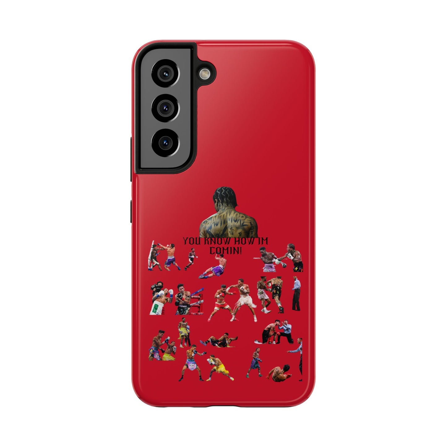 Phone case- You Know How I'm Comin' Tough Phone Case - Durable Protection