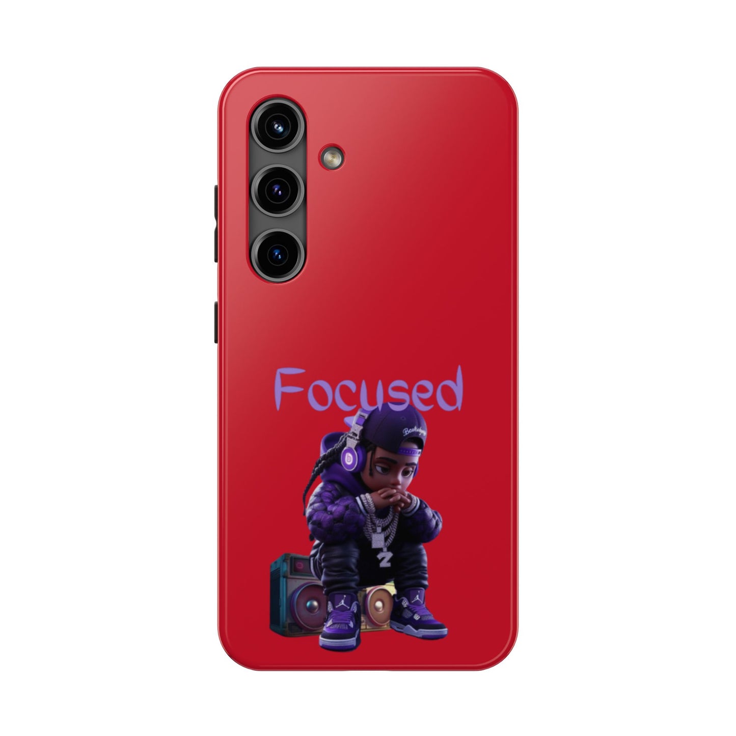 Phone Case- Focused Tough Case- Durable Protection