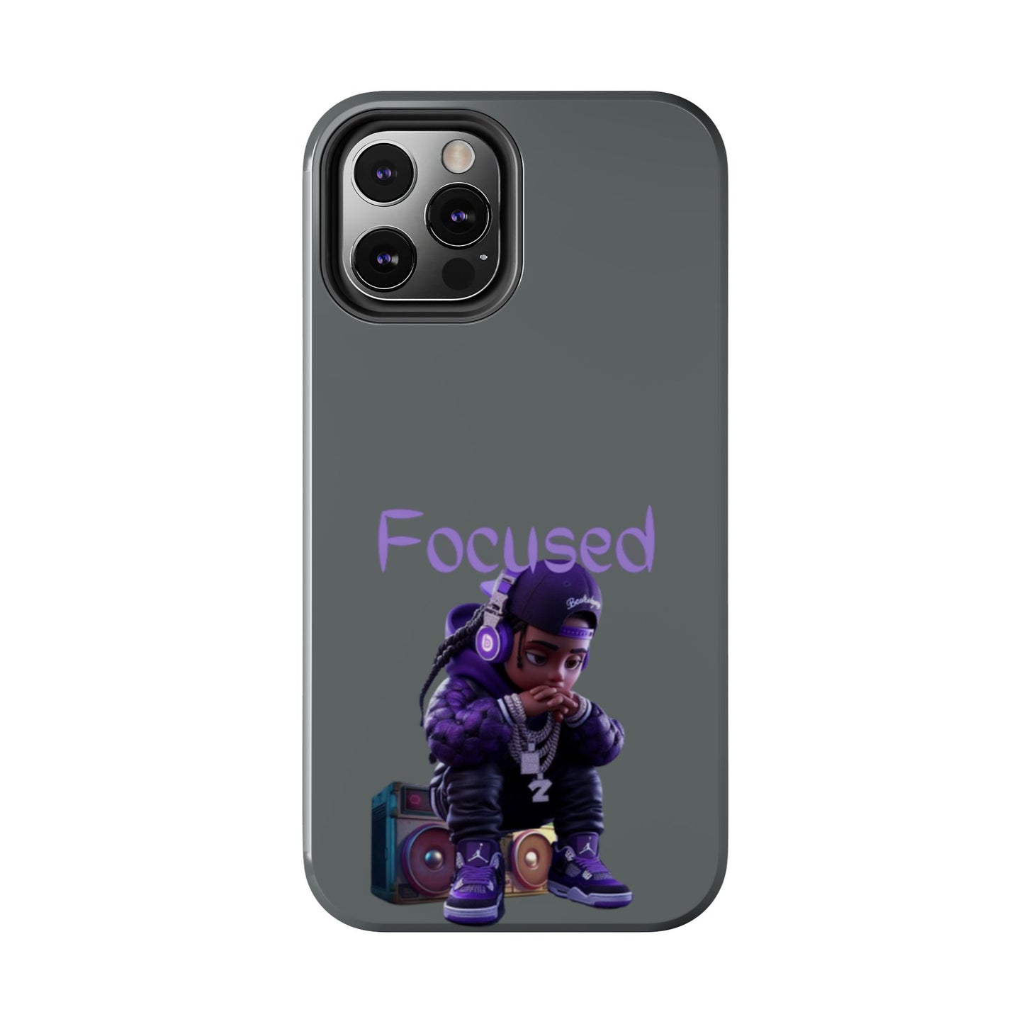 Phone Case- Focused Tough Case- Durable Protection