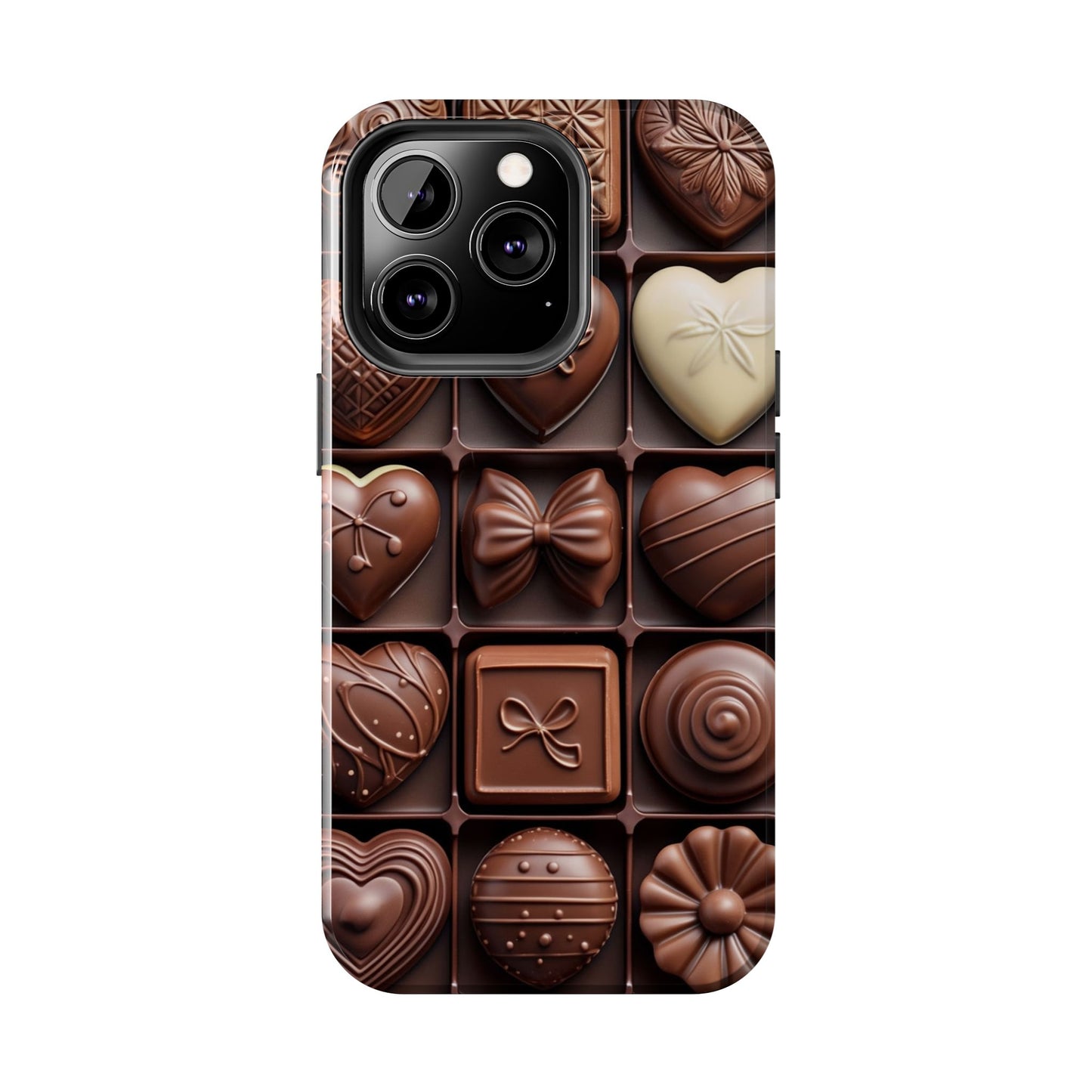 Chocolate Love Tough Phone Case - Perfect for Valentine's Day or Sweet Treat Lovers