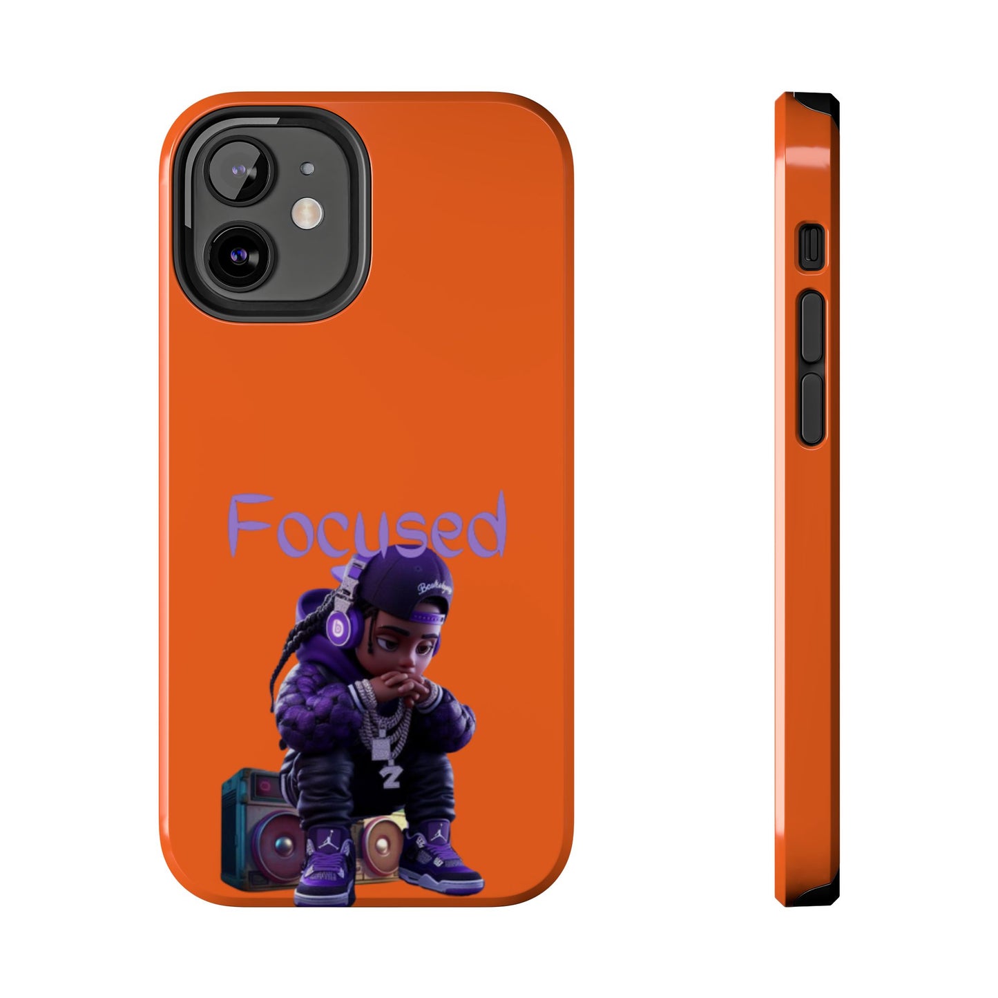 Phone Case- Focused Tough Case- Durable Protection