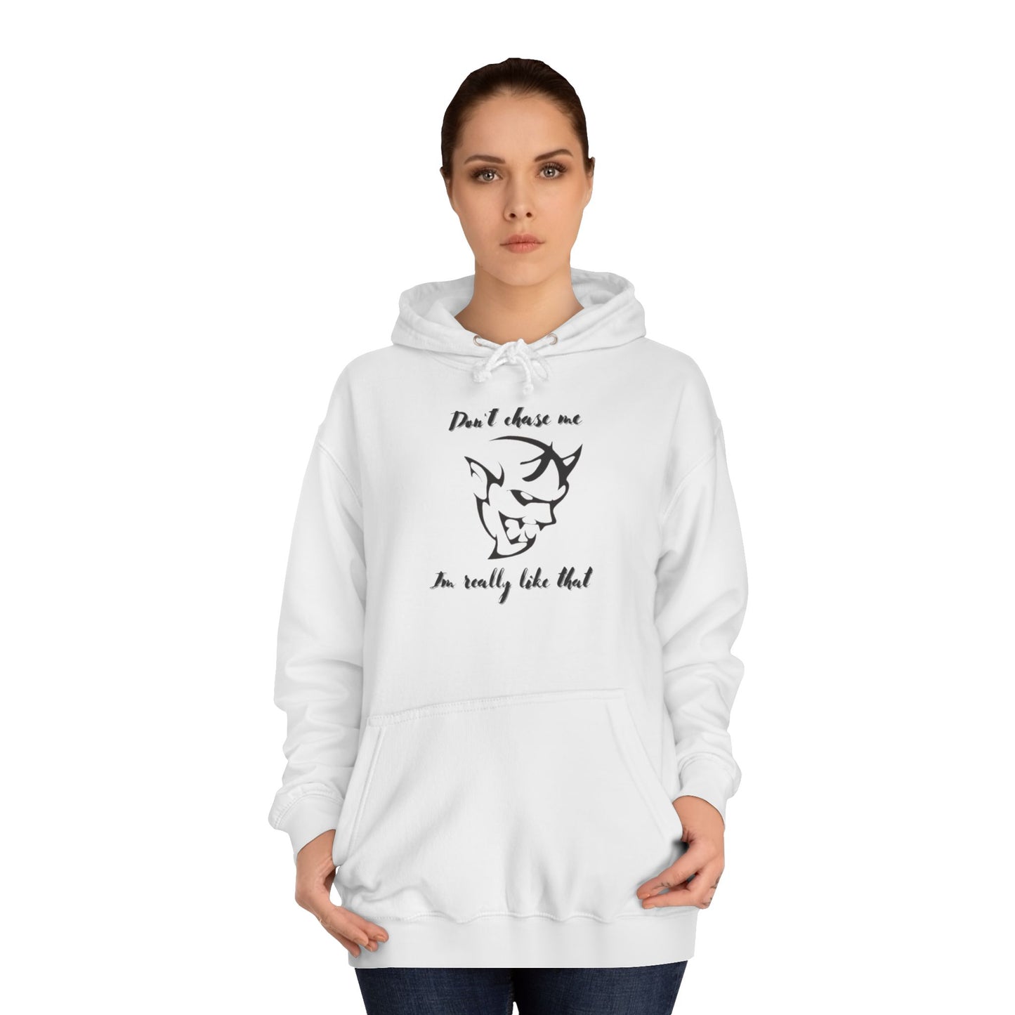 Lava Red "Don’t Chase Me, I’m Really Like That" Sweater – Bold Statement Pullover