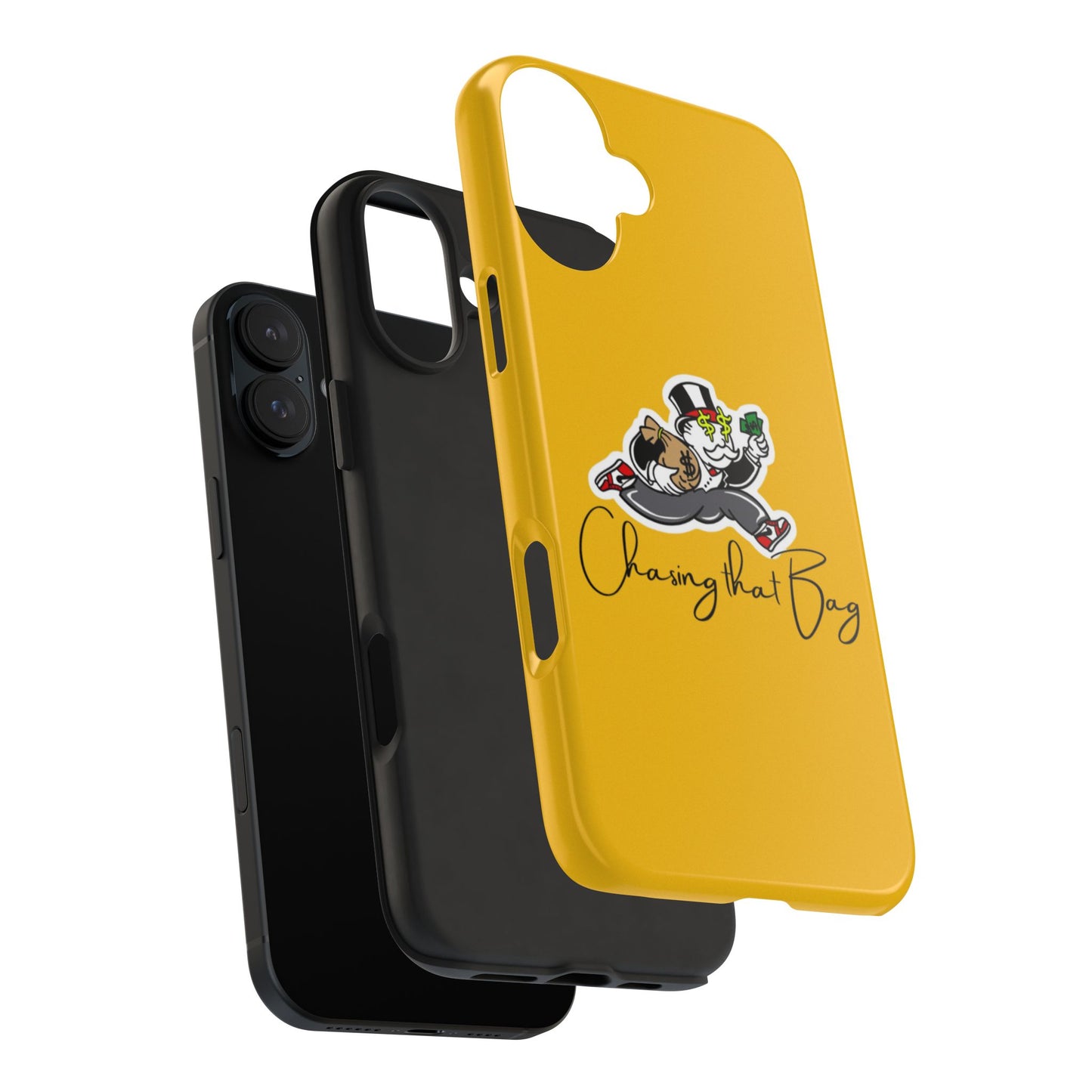 Phone Case- Chasing That Bag Tough Case- Durable Protection