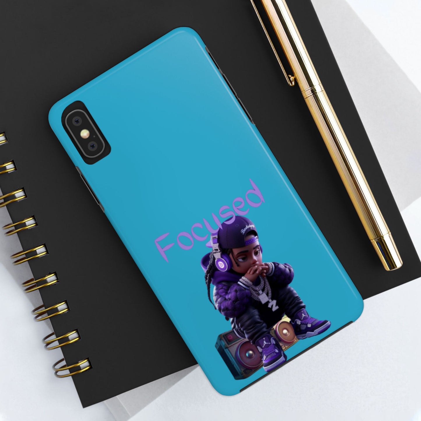 Phone Case- Focused Tough Case- Durable Protection