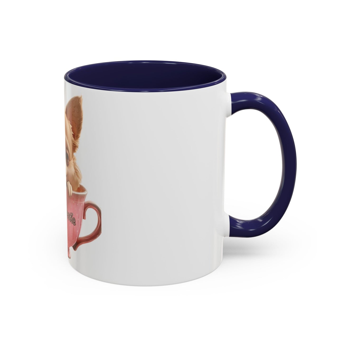 Cute Chihuahua Coffee Mug - "Mama's Bestie" - Perfect Gift for Pet Lovers