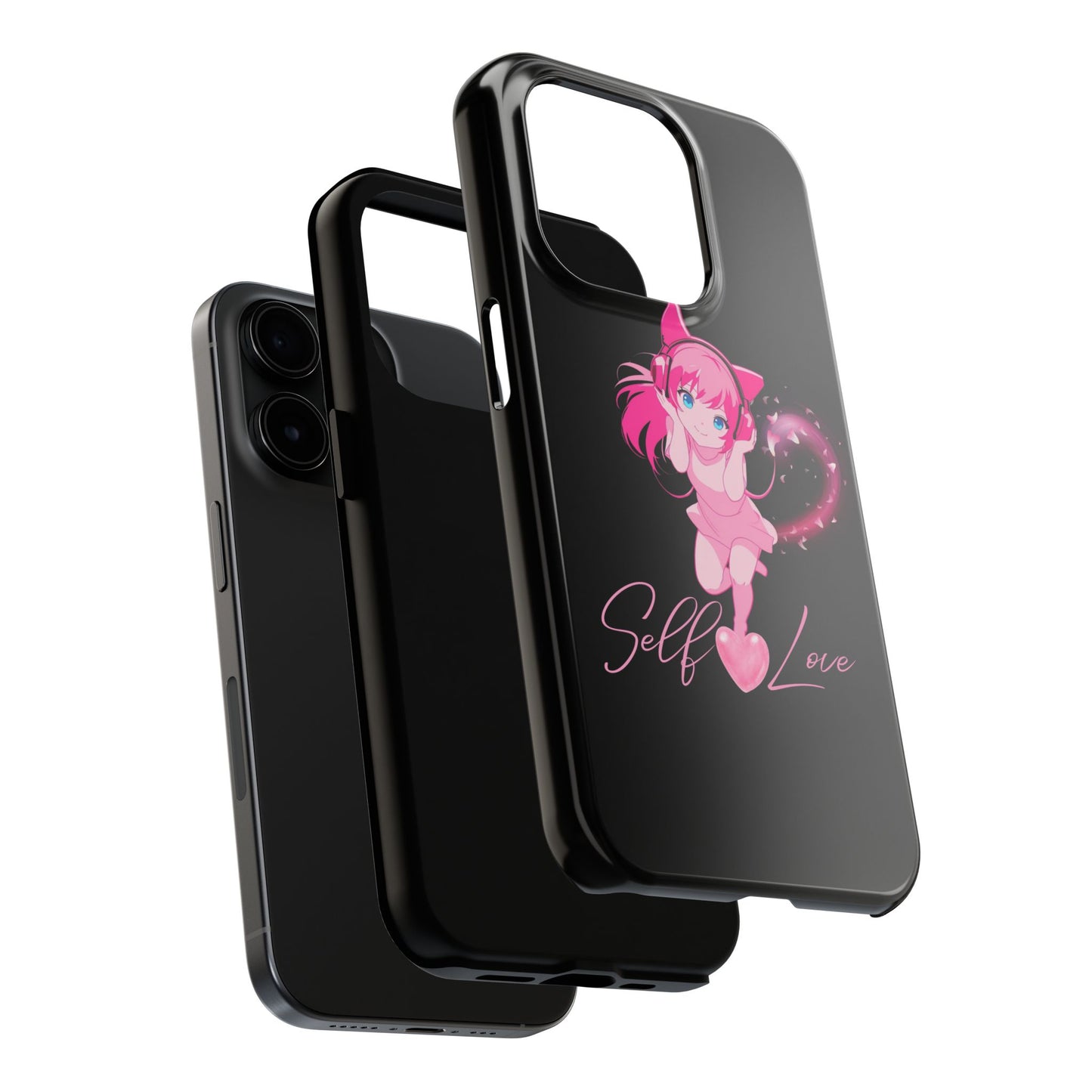 Self Love Tough Phone Case for Anime Lovers