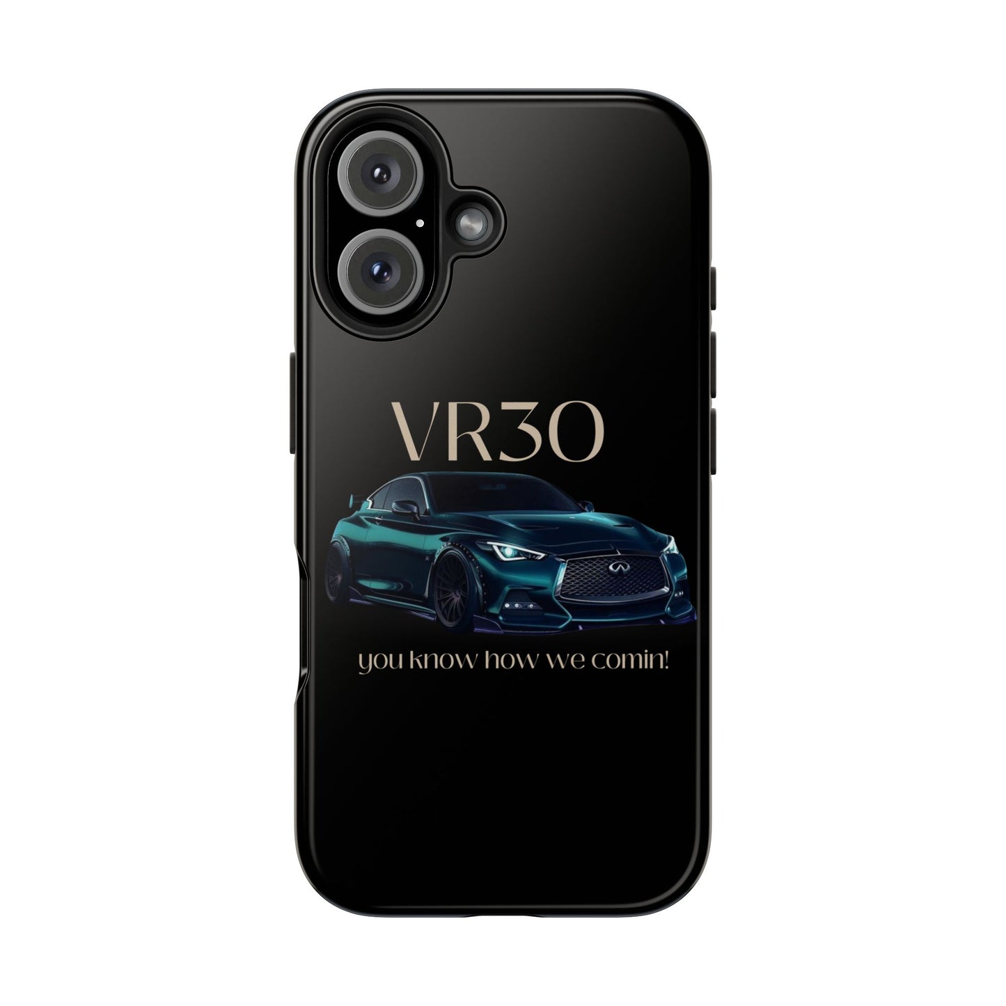 VR30 Sports Car Tough Phone Case - Stylish and Durable Protection for Car Enthusiasts