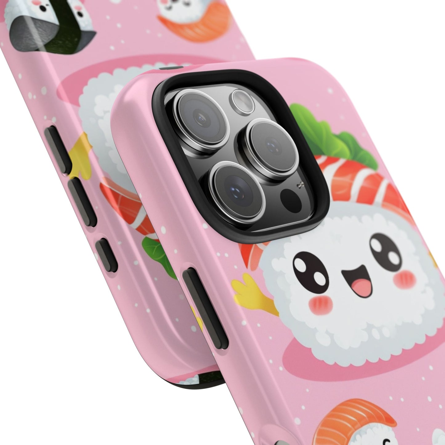 Adorable Sushi Tough Phone Case | Cute Kawaii Design for Food Lovers