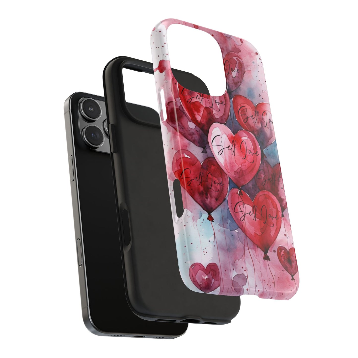 Tough Phone Cases Heart Design