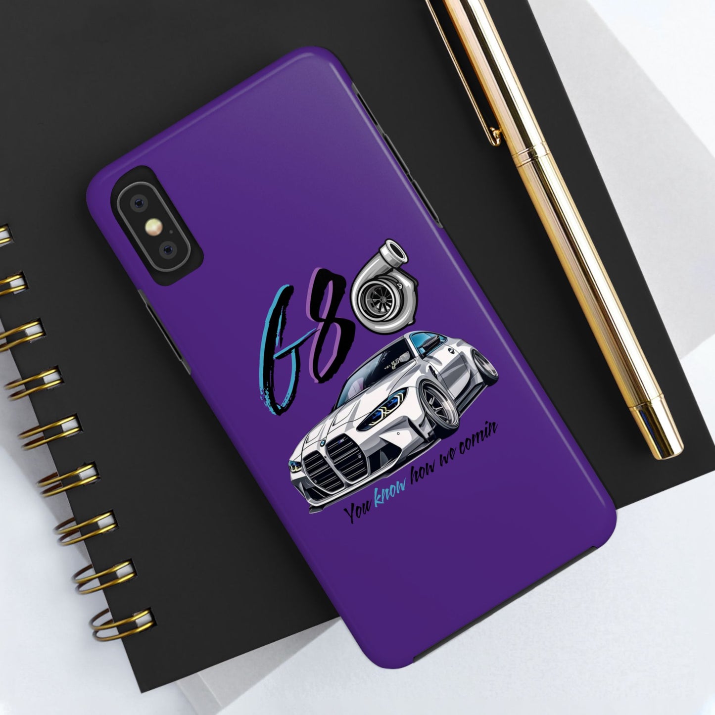 Car Enthusiast Tough Phone Case - BMW G80 'You Know How we Comin'