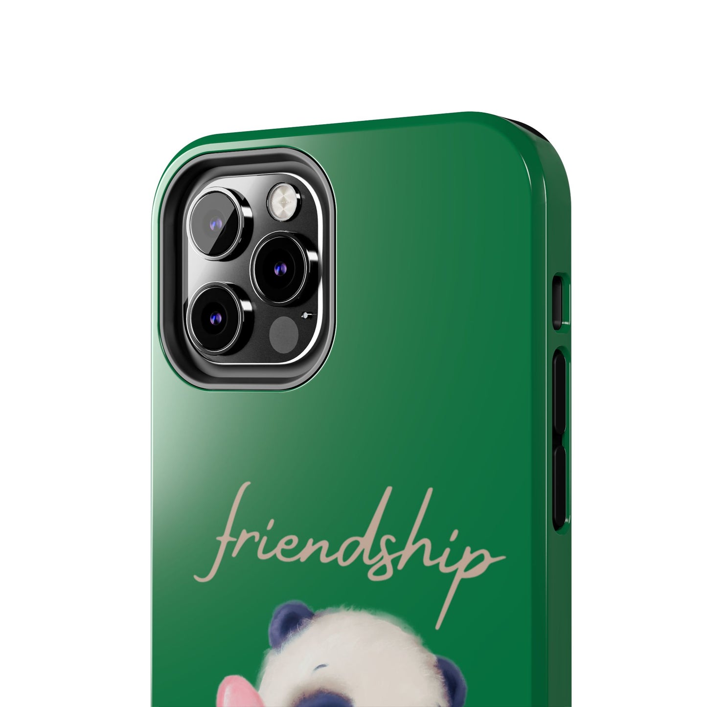 Phone case- Cute Panda Friendship Tough Phone Case - Durable Protection