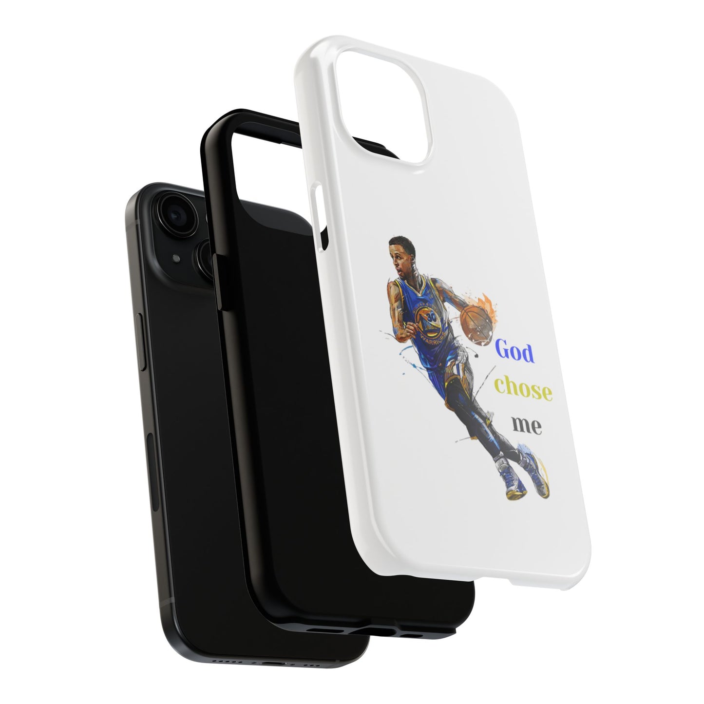 Phone case- God Chose Me Tough Phone Case - Durable Protection