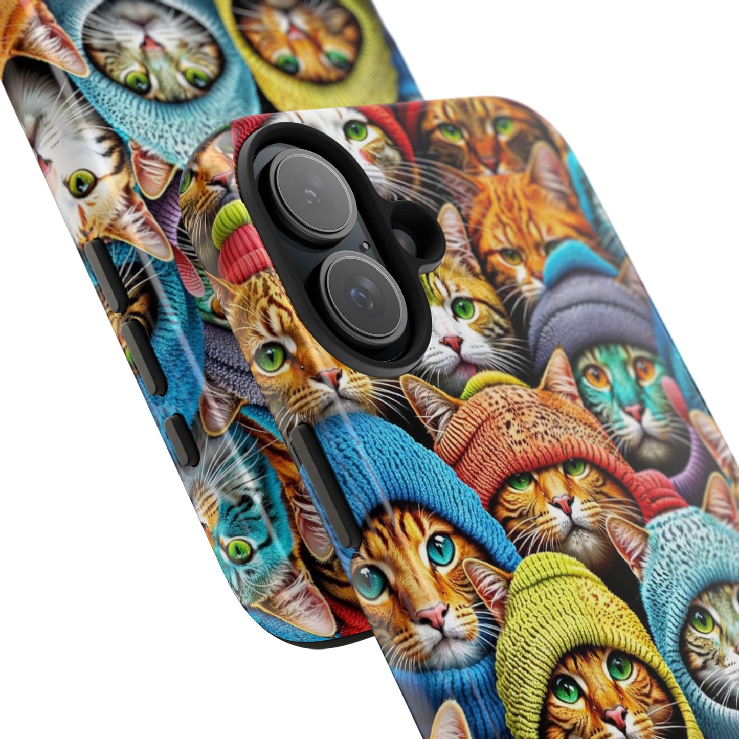 "Cool Cats Tough Phone Case – Stylish & Durable Protective Cover for iPhone & Android"