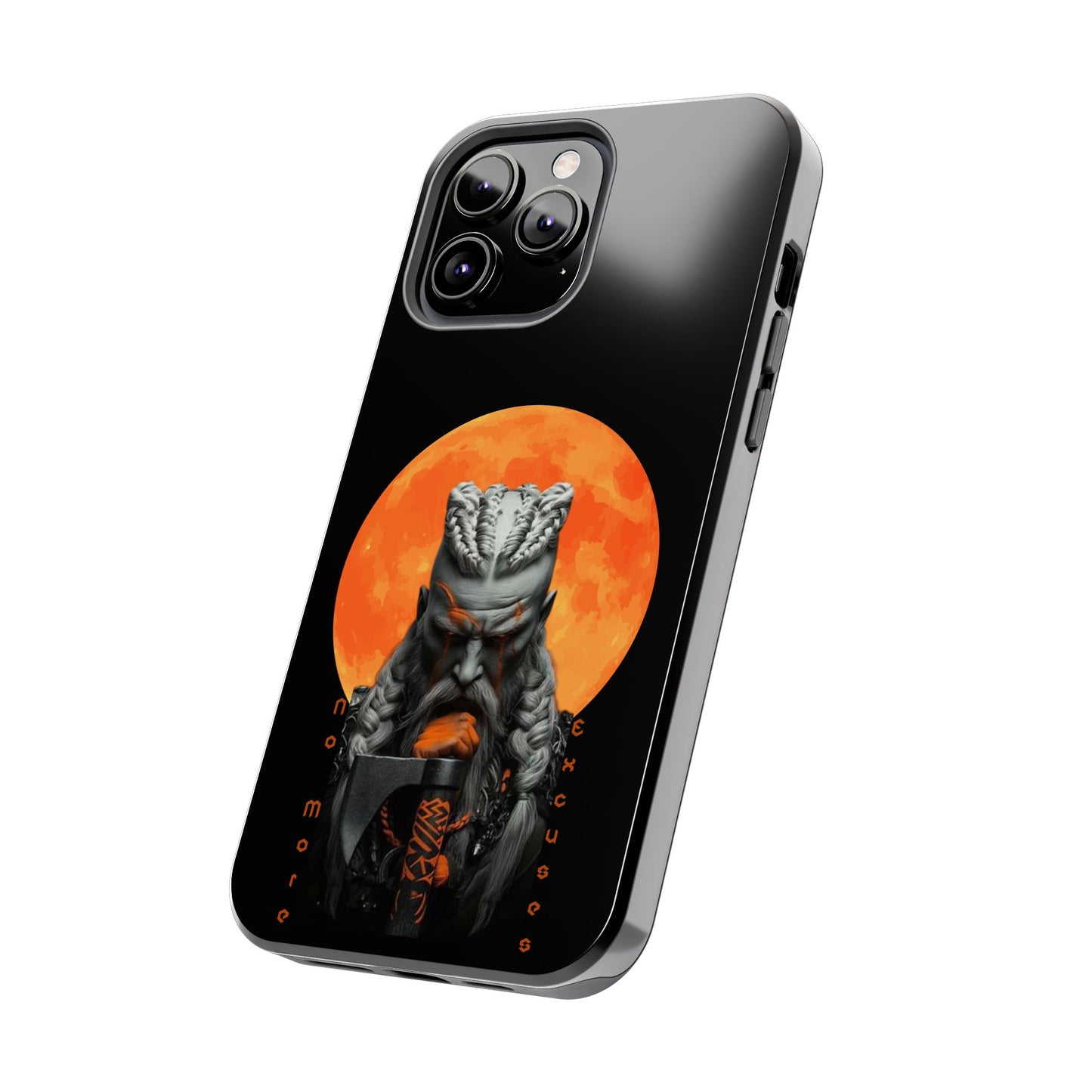 π₯ Warrior Spirit Tough Phone Case β No More Excuses Design for iPhone & Android β Empowerment & Protection