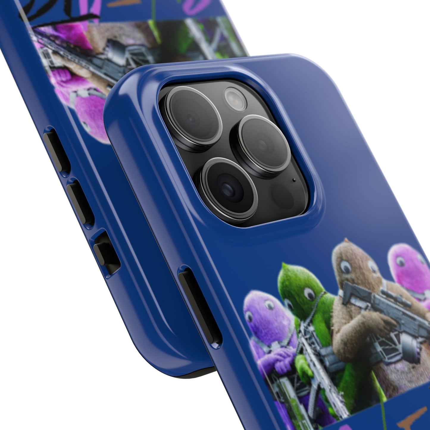 Cool Cartoon-Inspired Tough Phone Case - 'SWEATS'