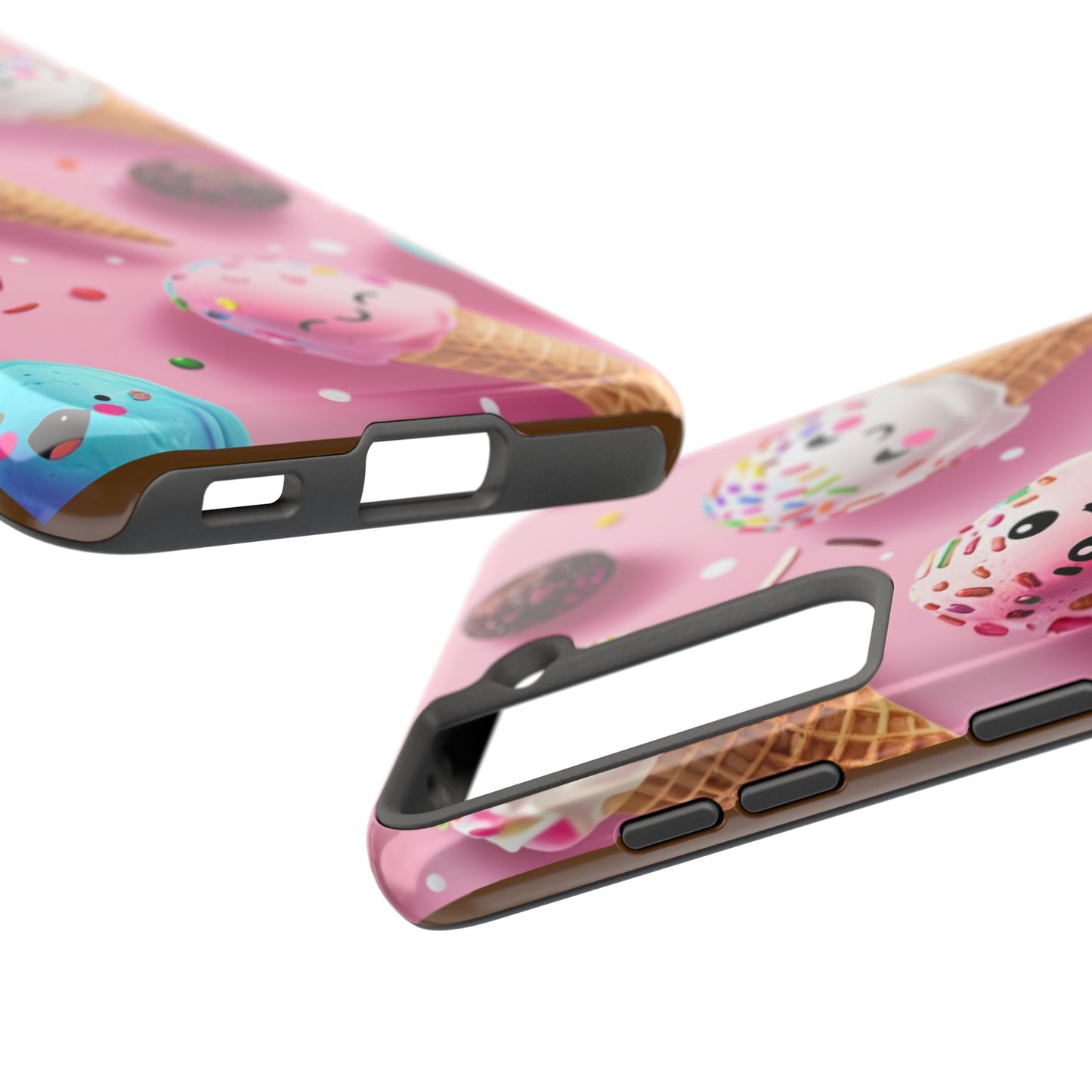 Tough Phone Cases Cute Ice Cream Design