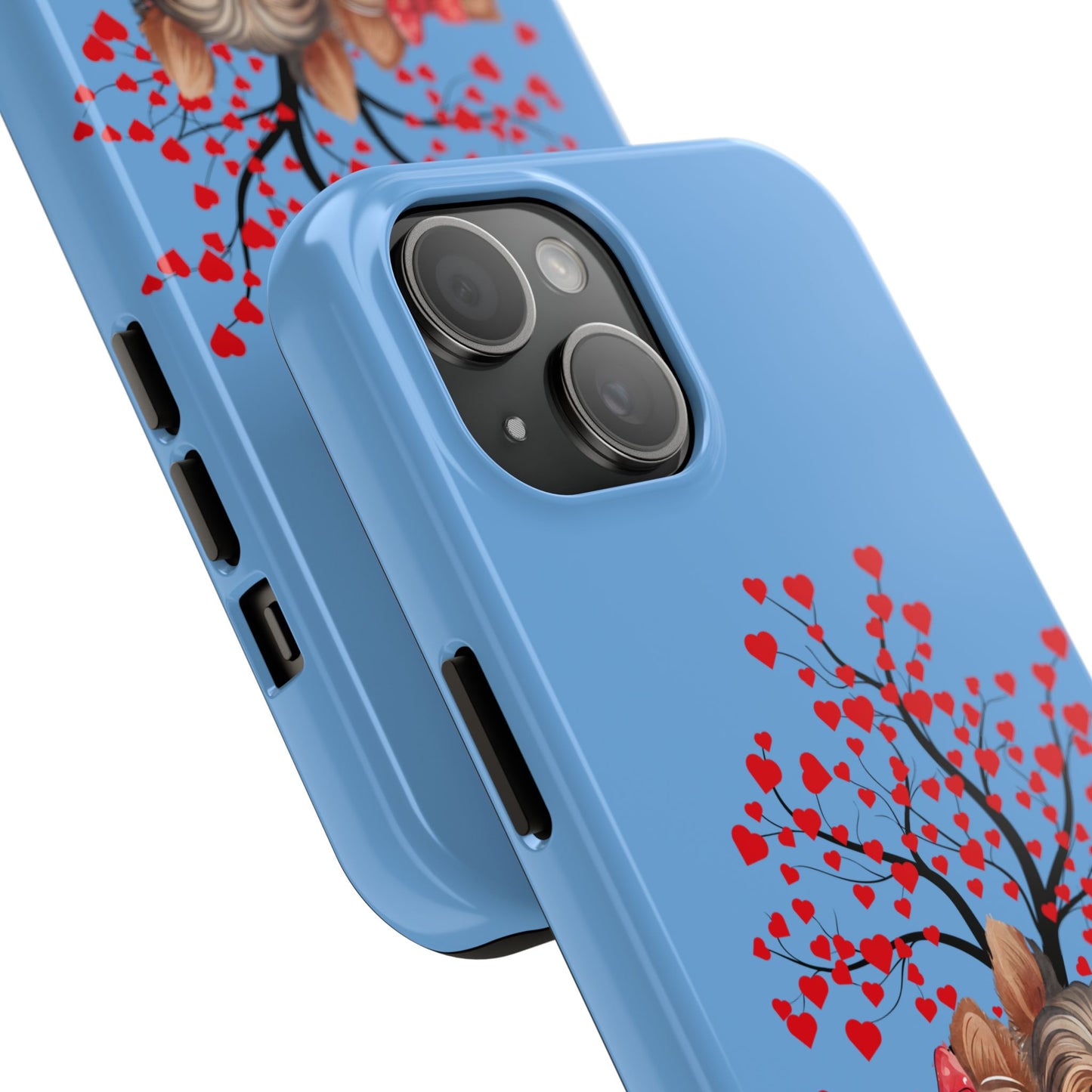 Cute Yorkshire Terrier Phone Case - "Value Each Other" Tough Case for Pet Lovers