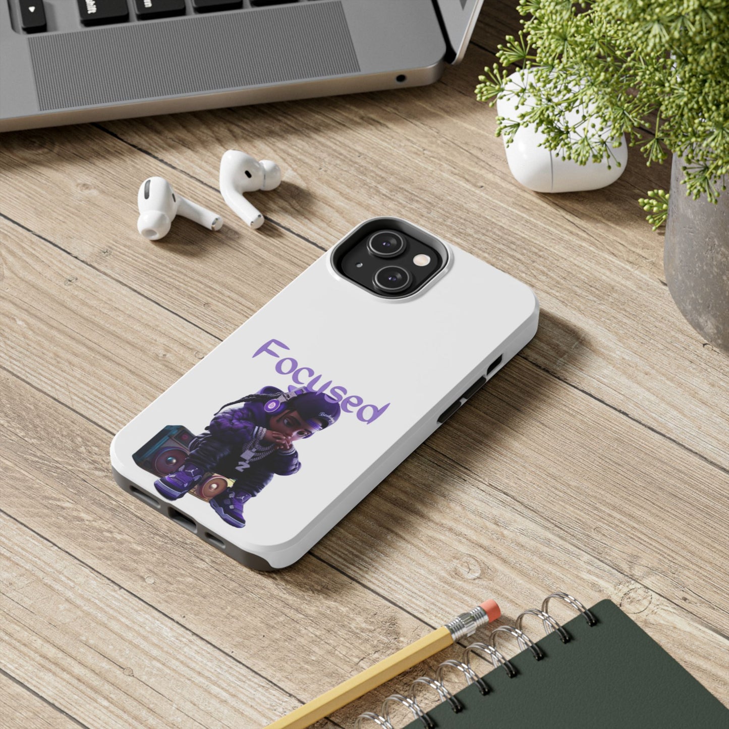 Phone Case- Focused Tough Case- Durable Protection