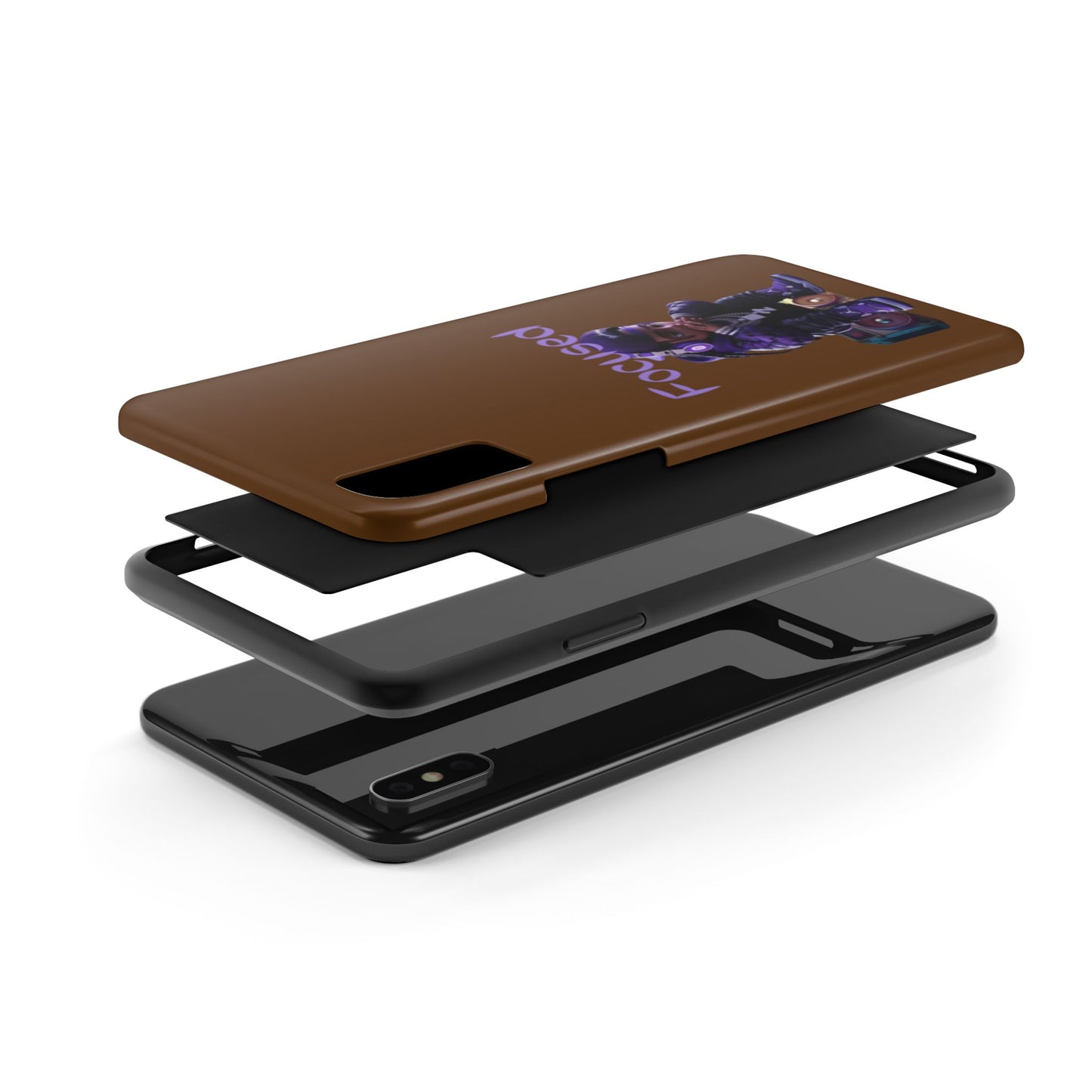 Phone Case- Focused Tough Case- Durable Protection