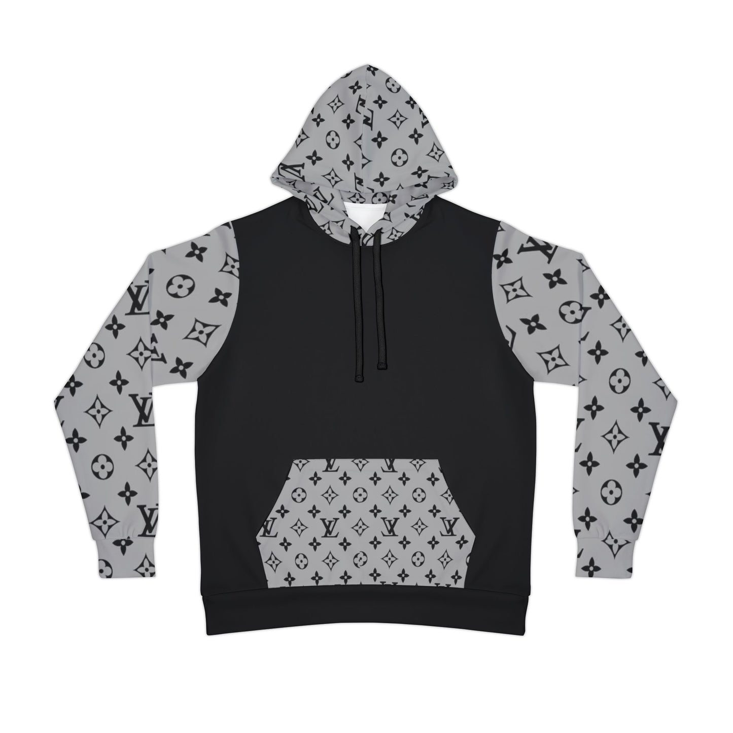 ✨ Luxury-Inspired Monogram Hoodie – Stylish Designer-Inspired Streetwear