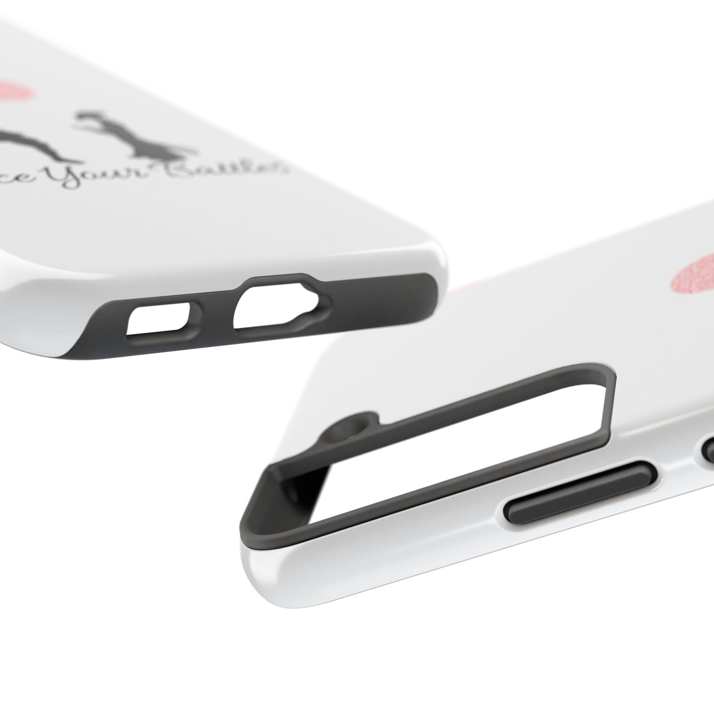 Phone case- Face Your Battles Tough Phone Case - Durable Protection