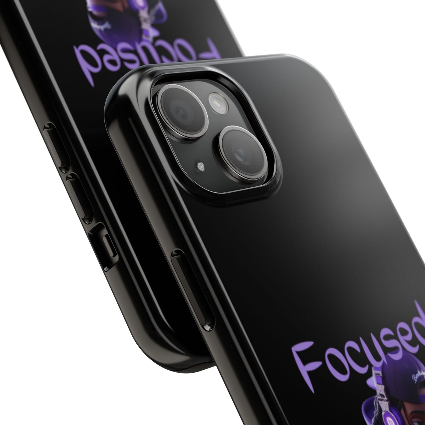 Phone case- Focused Tough Phone Case - Durable Protection