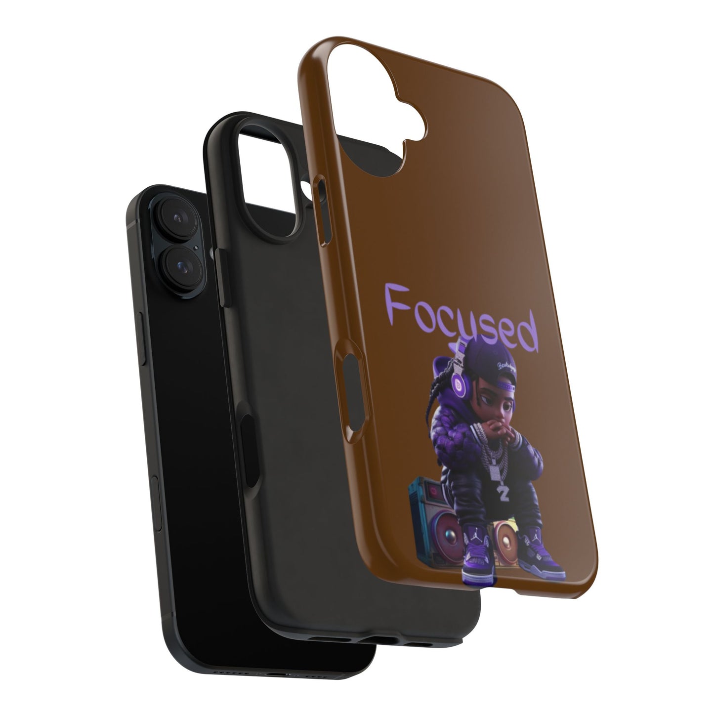 Phone Case- Focused Tough Case- Durable Protection