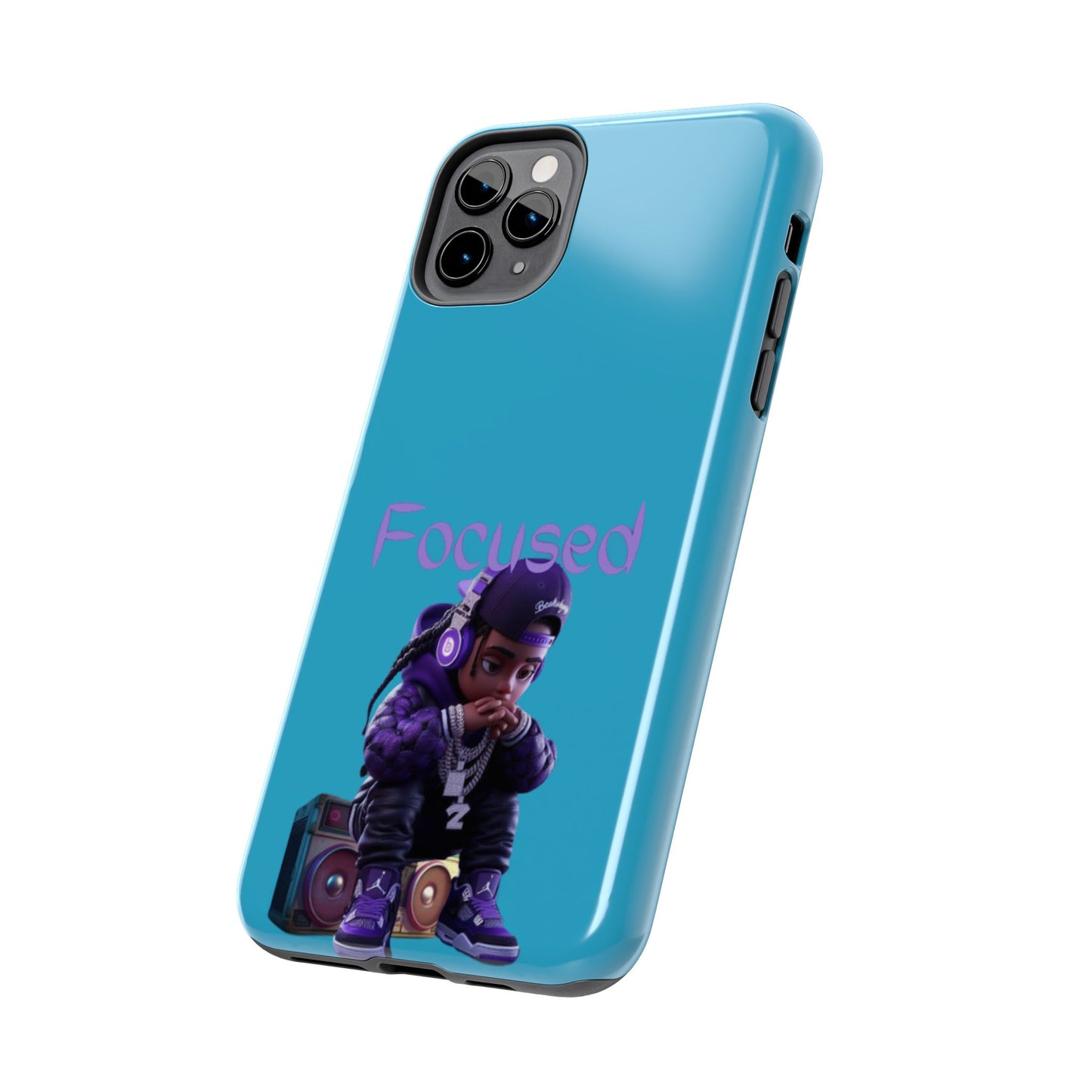 Phone Case- Focused Tough Case- Durable Protection
