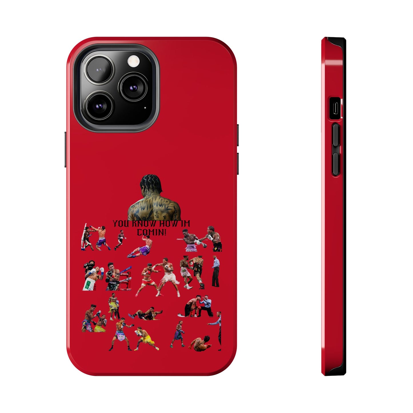 Phone case- You Know How I'm Comin' Tough Phone Case - Durable Protection