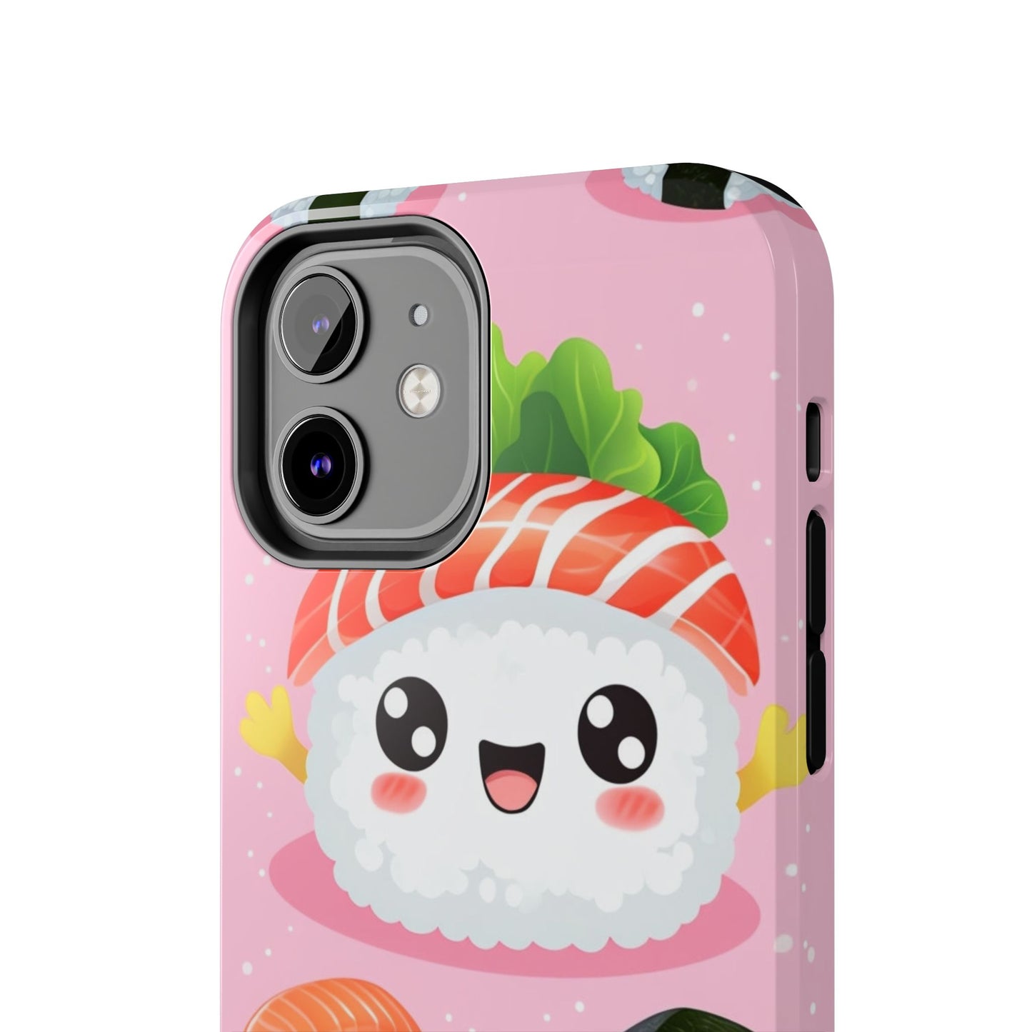 Adorable Sushi Tough Phone Case | Cute Kawaii Design for Food Lovers